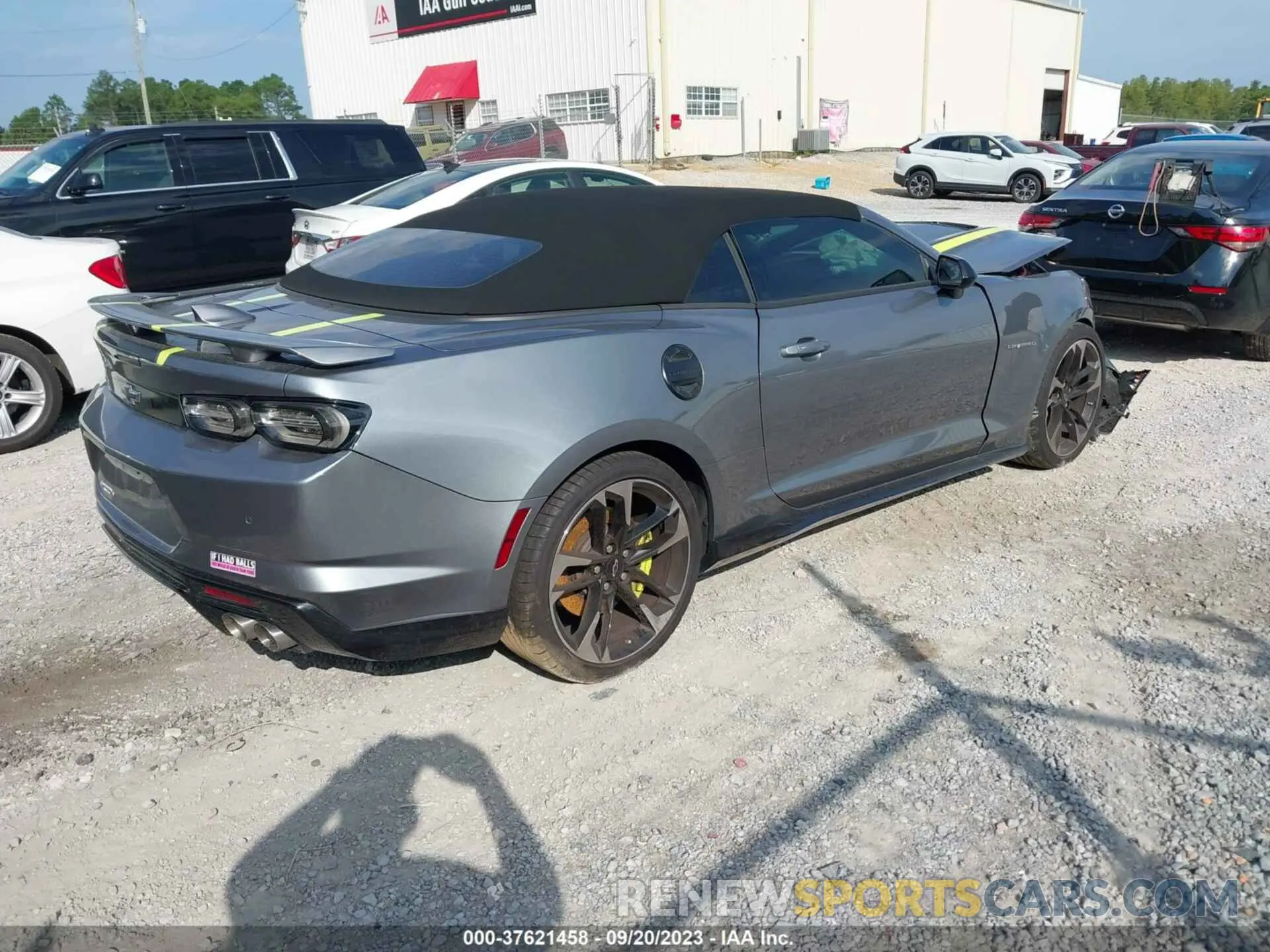 4 fotografías del automóvil dañado 1G1FH3D79M0140803 CHEVROLET CAMARO 2021
