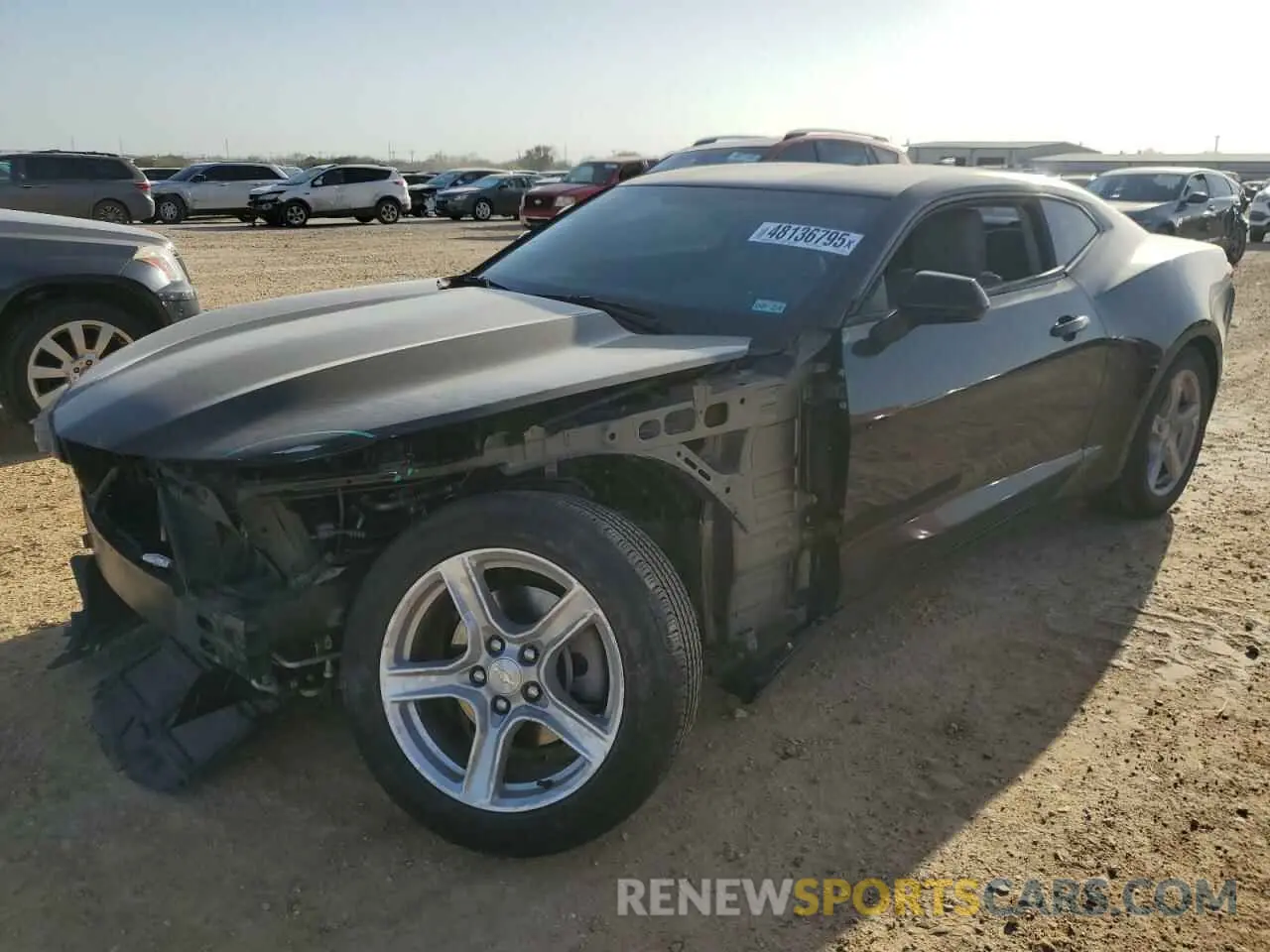 1 fotografías del automóvil dañado 1G1FB1RX0N0135103 CHEVROLET CAMARO 2022