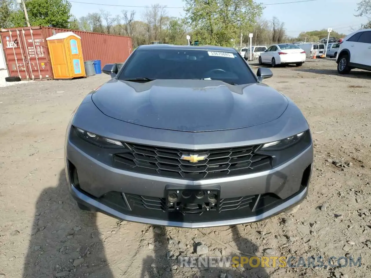 5 fotografías del automóvil dañado 1G1FB1RX3N0100457 CHEVROLET CAMARO 2022