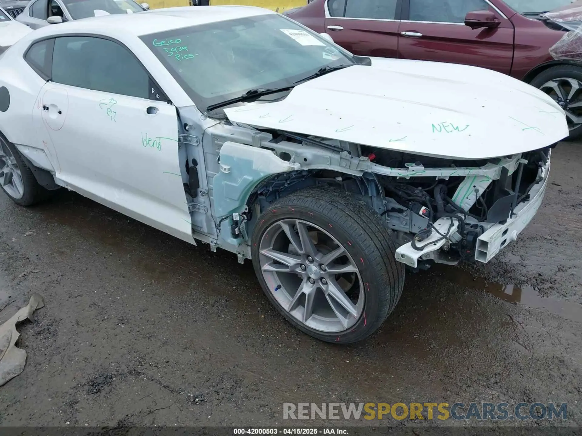 18 fotografías del automóvil dañado 1G1FB1RX3N0105934 CHEVROLET CAMARO 2022