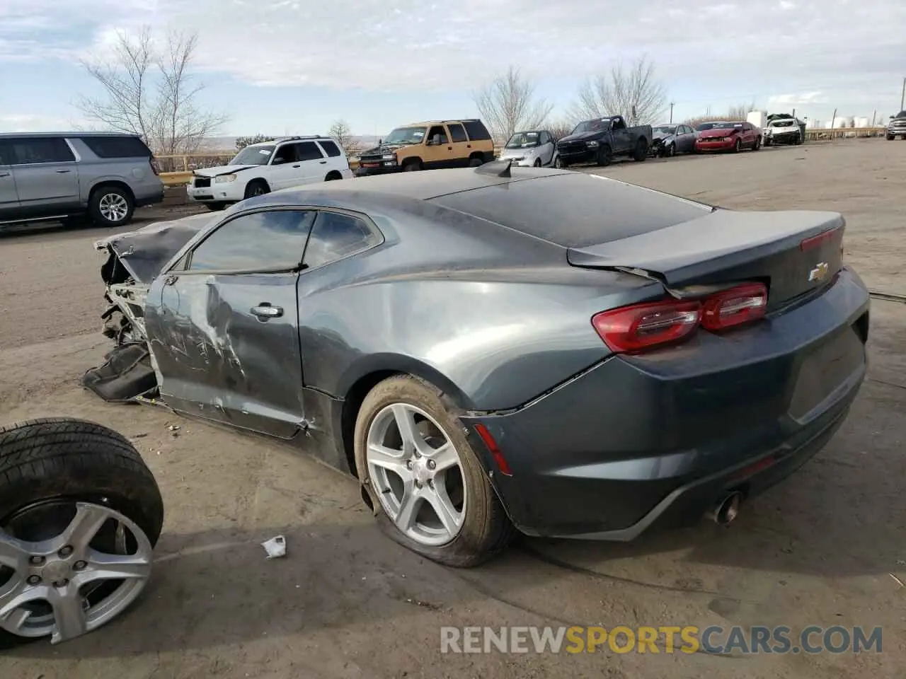 2 fotografías del automóvil dañado 1G1FB1RX3N0122104 CHEVROLET CAMARO 2022