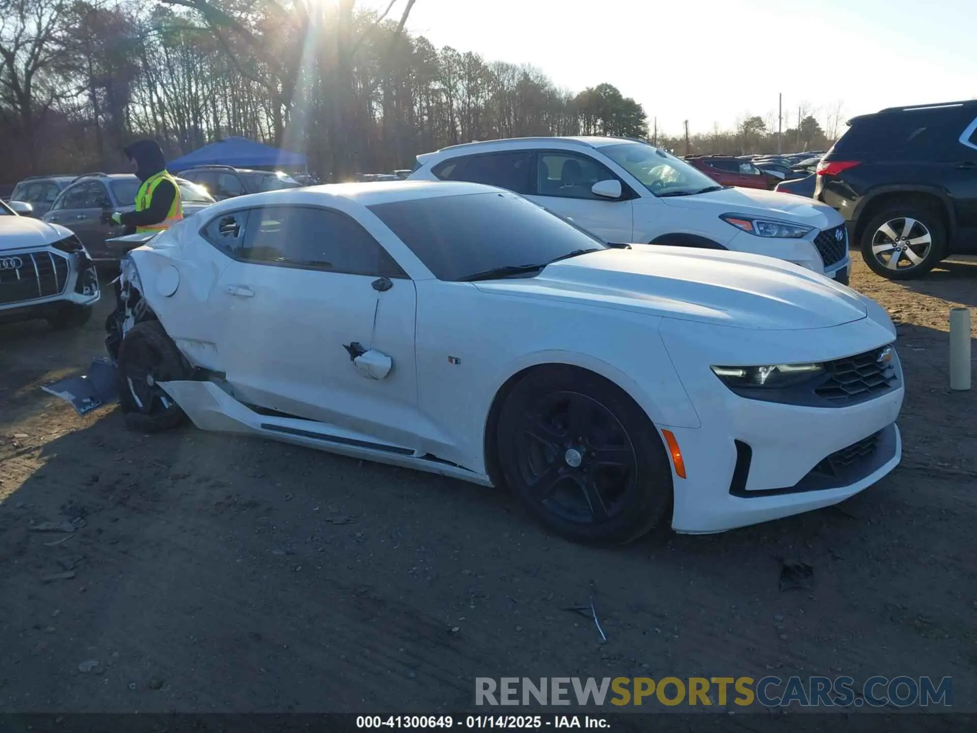 1 fotografías del automóvil dañado 1G1FB1RX7N0109923 CHEVROLET CAMARO 2022