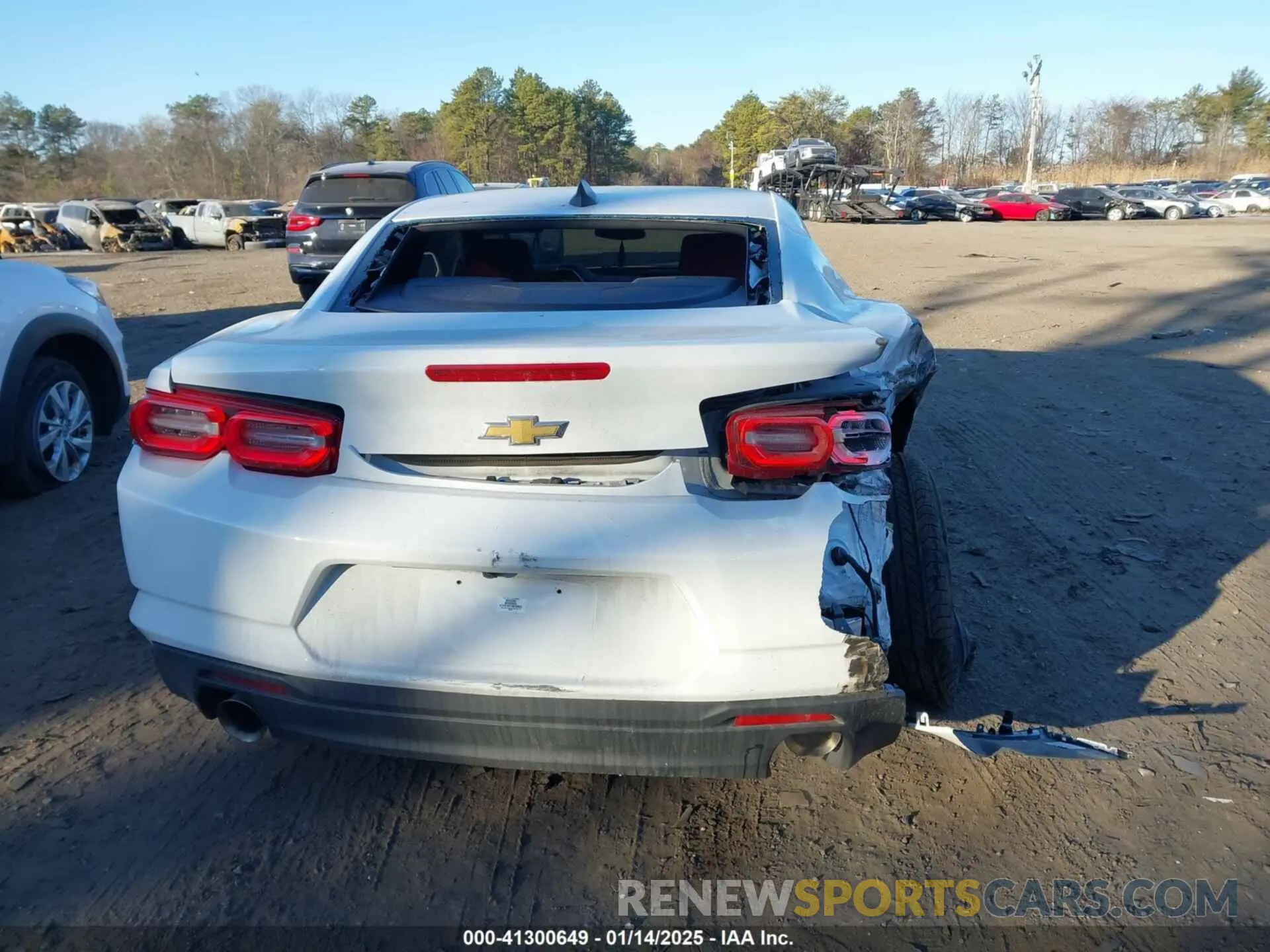 6 fotografías del automóvil dañado 1G1FB1RX7N0109923 CHEVROLET CAMARO 2022