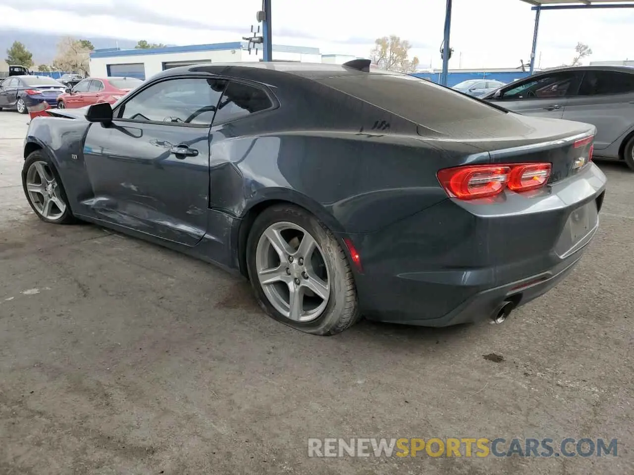 2 fotografías del automóvil dañado 1G1FB1RX7N0121554 CHEVROLET CAMARO 2022