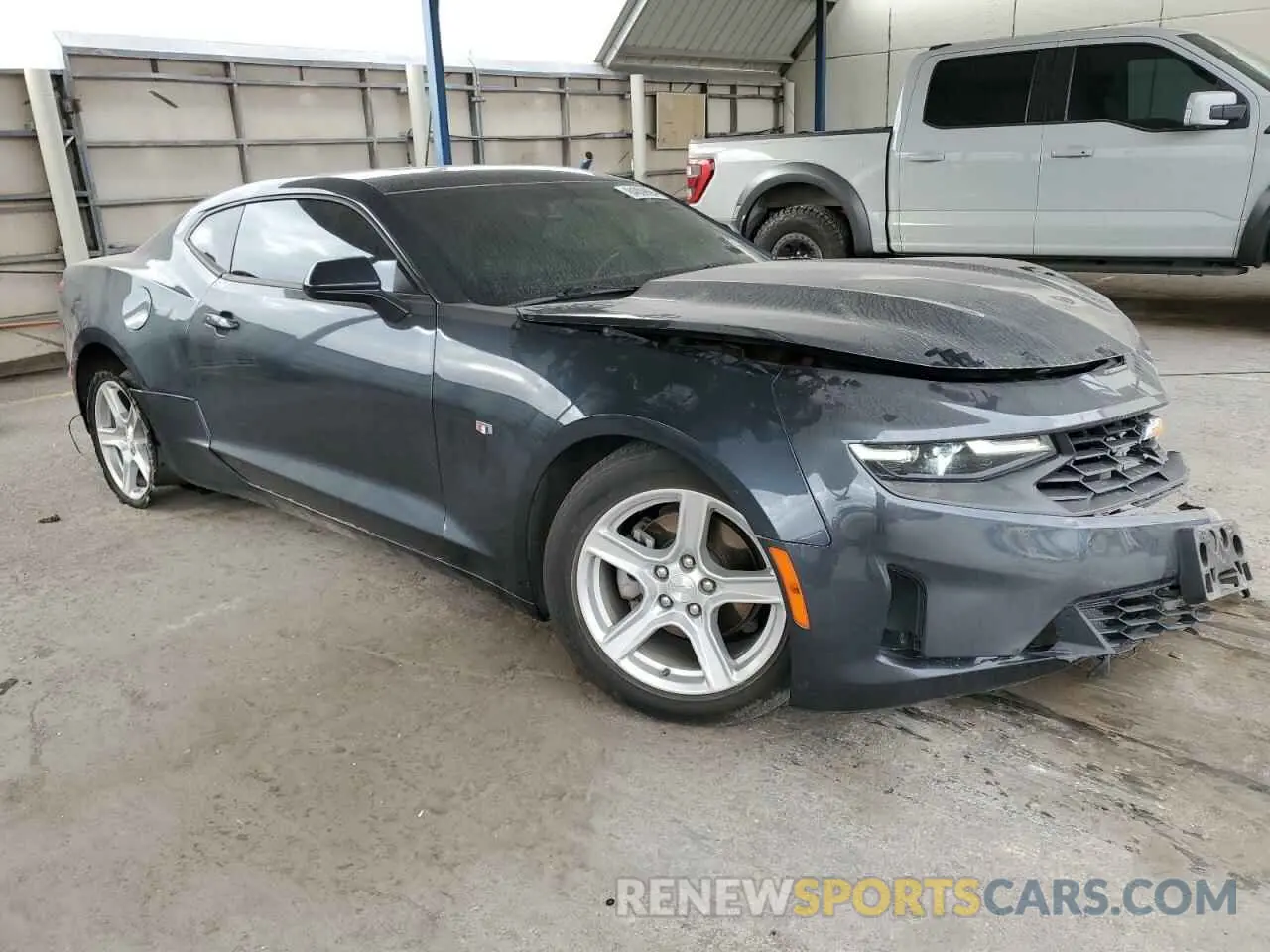 4 fotografías del automóvil dañado 1G1FB1RX7N0121554 CHEVROLET CAMARO 2022