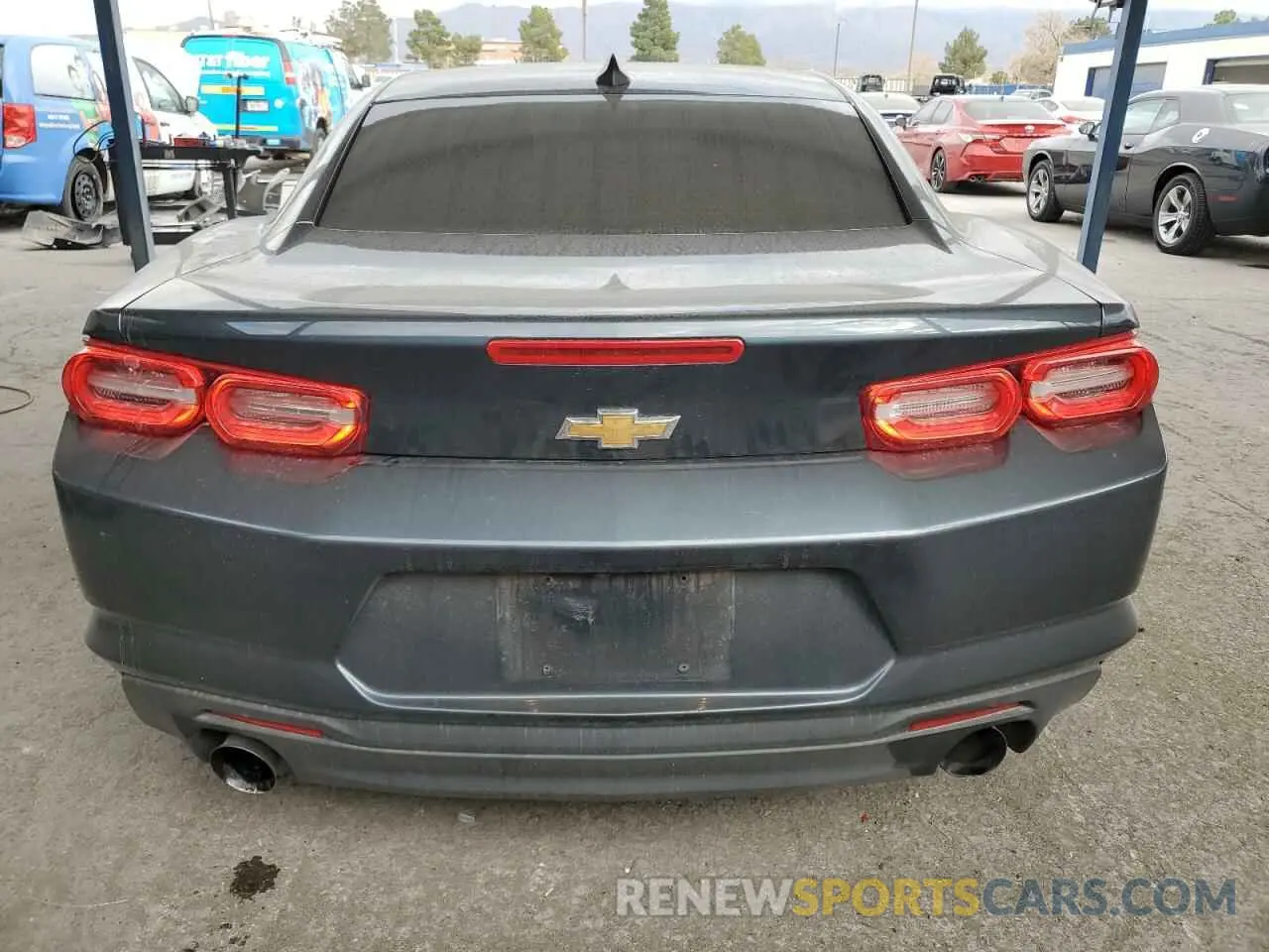 6 fotografías del automóvil dañado 1G1FB1RX7N0121554 CHEVROLET CAMARO 2022