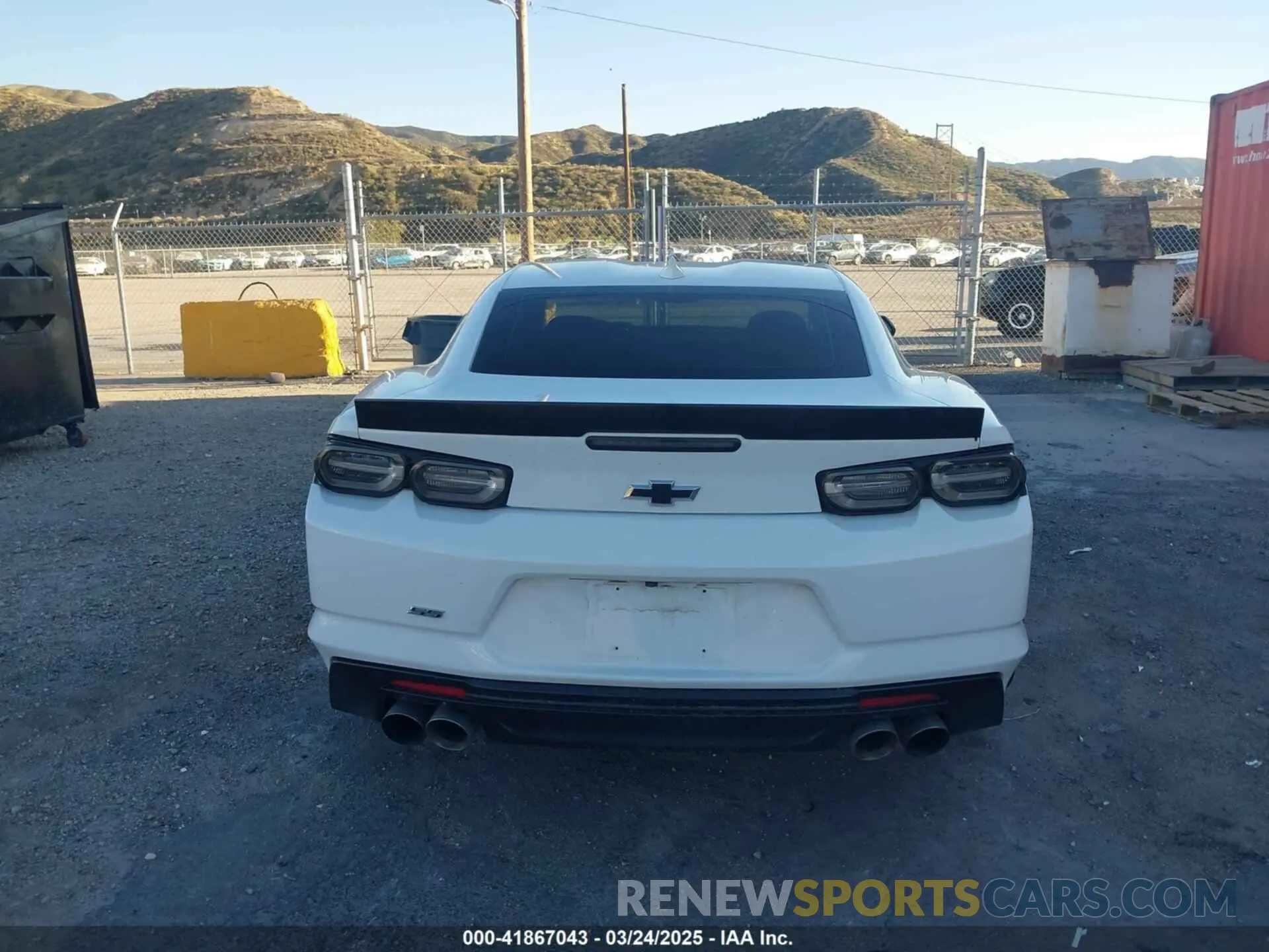 15 fotografías del automóvil dañado 1G1FE1R7XN0124990 CHEVROLET CAMARO 2022