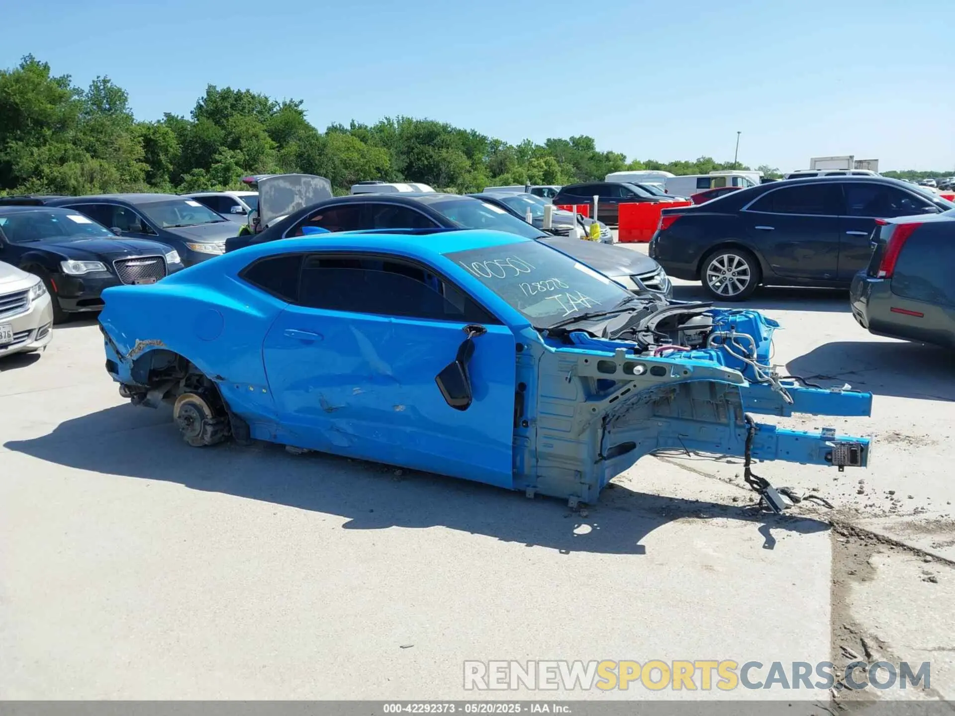 12 fotografías del automóvil dañado 1G1FF1R75N0128278 CHEVROLET CAMARO 2022