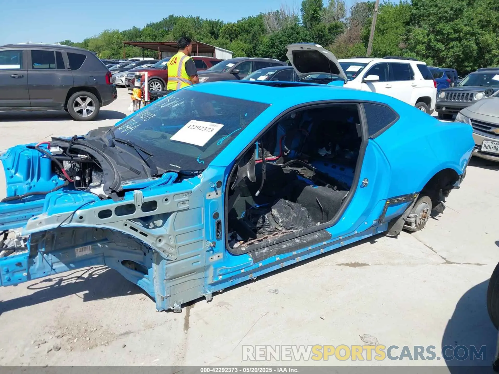13 fotografías del automóvil dañado 1G1FF1R75N0128278 CHEVROLET CAMARO 2022