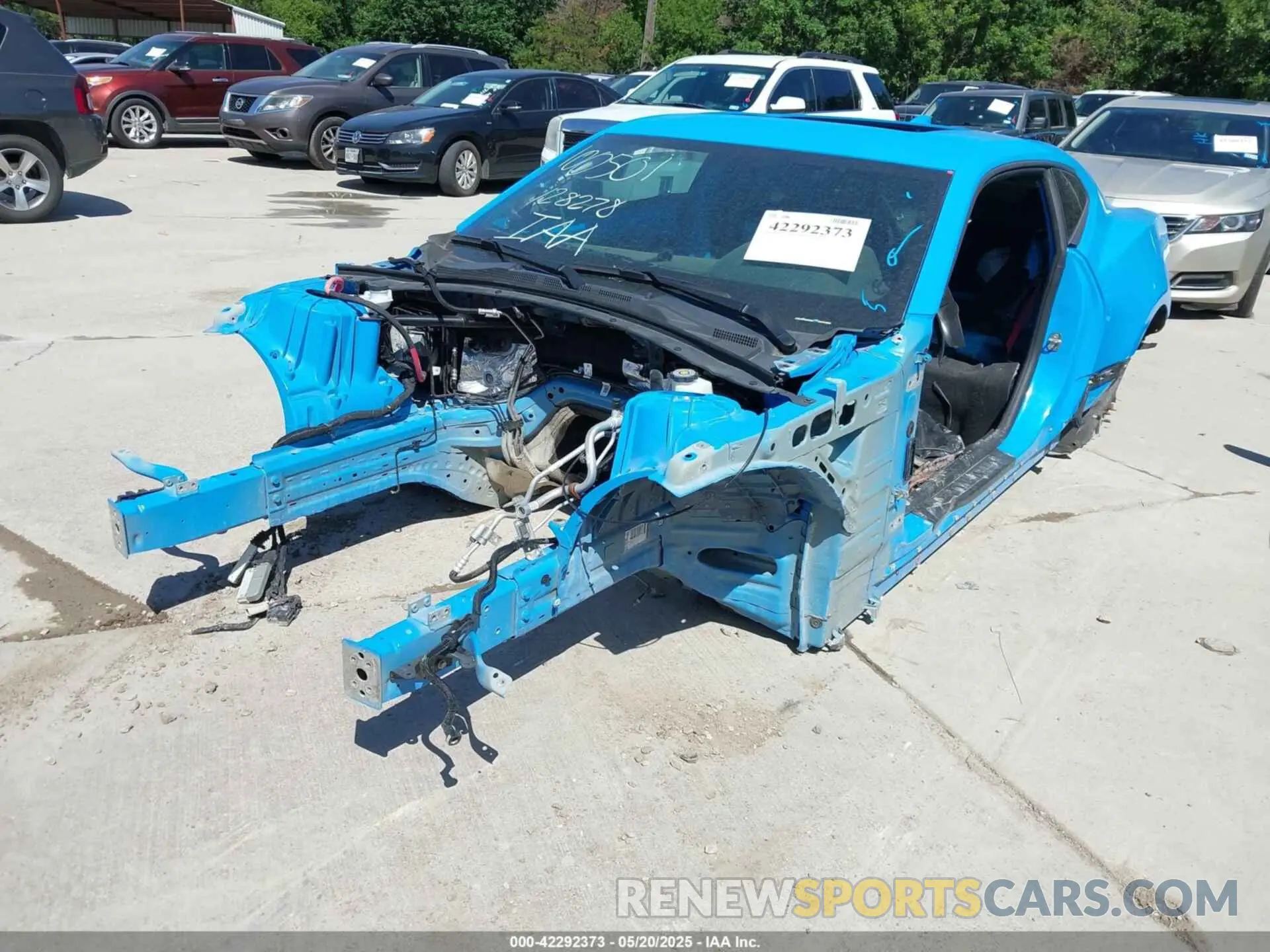2 fotografías del automóvil dañado 1G1FF1R75N0128278 CHEVROLET CAMARO 2022