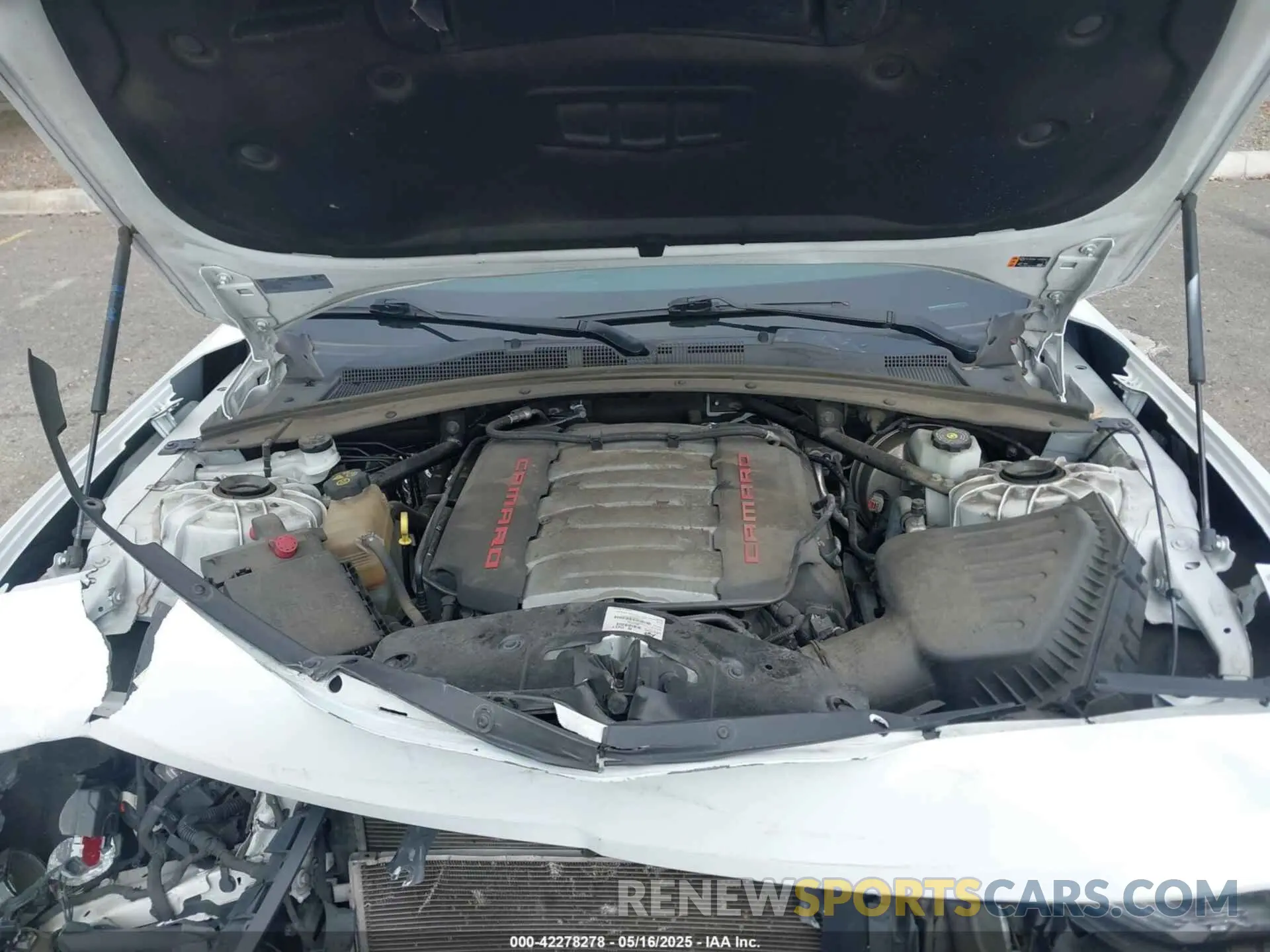 10 fotografías del automóvil dañado 1G1FF1R75N0132802 CHEVROLET CAMARO 2022