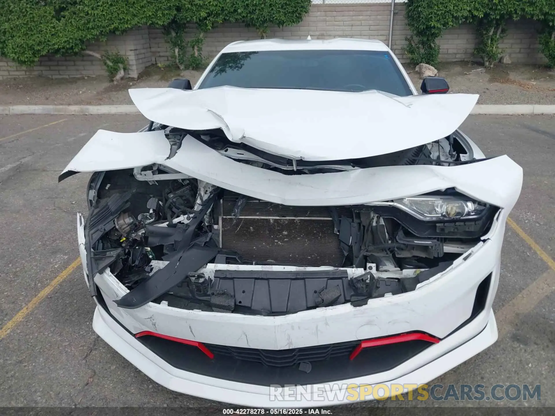 6 fotografías del automóvil dañado 1G1FF1R75N0132802 CHEVROLET CAMARO 2022