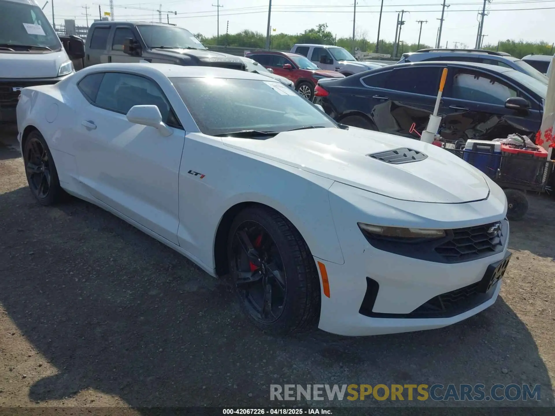1 fotografías del automóvil dañado 1G1FF1R7XN0105319 CHEVROLET CAMARO 2022