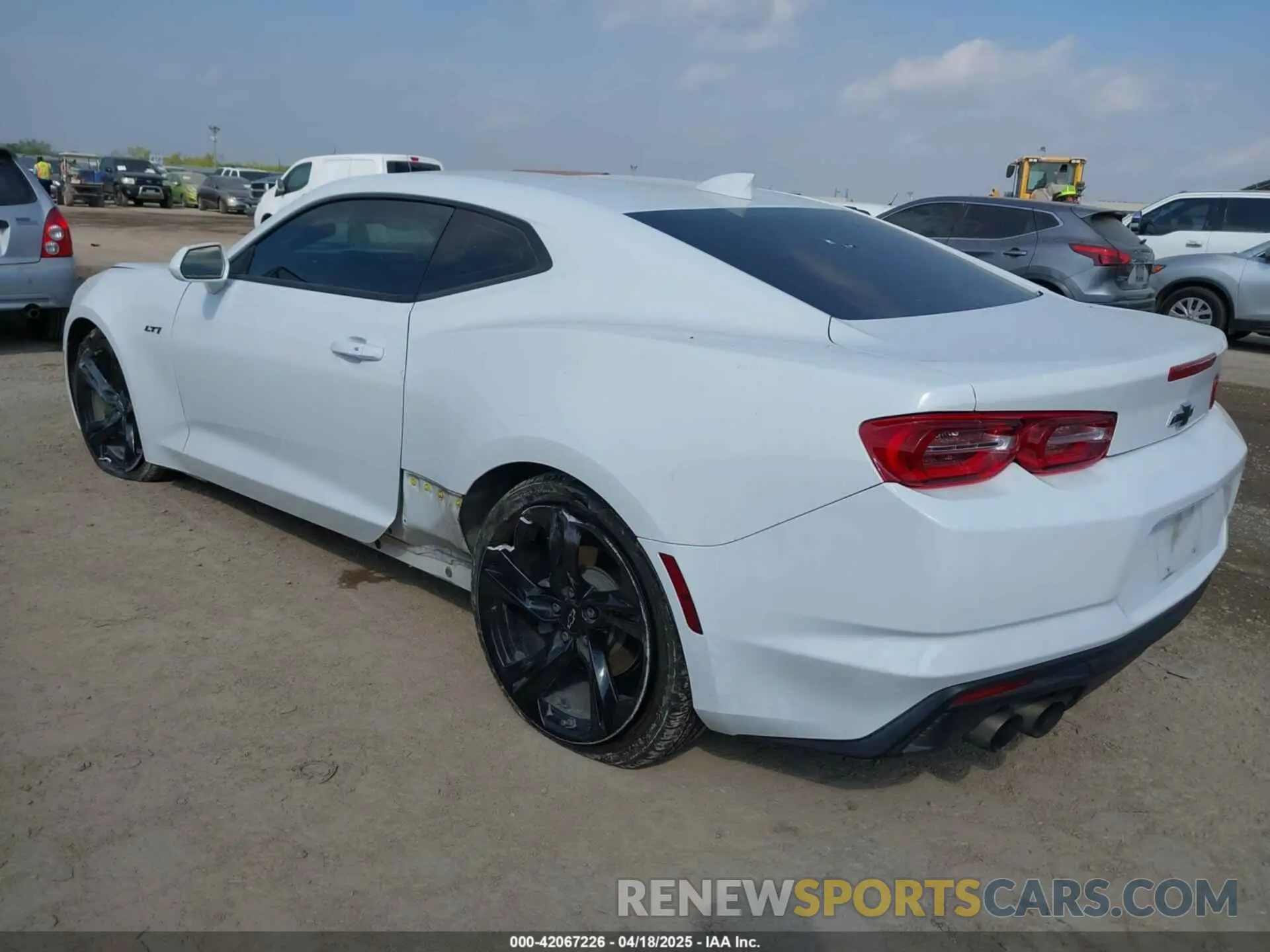 3 fotografías del automóvil dañado 1G1FF1R7XN0105319 CHEVROLET CAMARO 2022