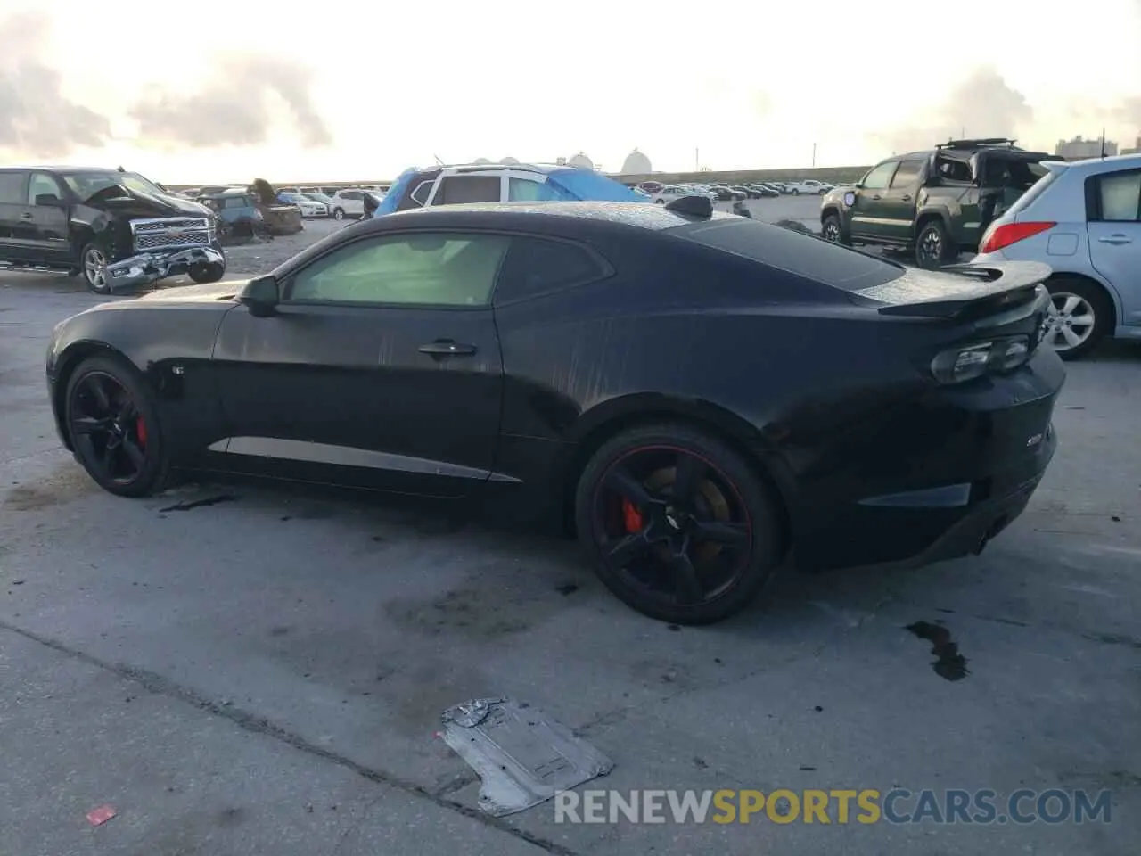 2 fotografías del automóvil dañado 1G1FH1R70N0112340 CHEVROLET CAMARO 2022