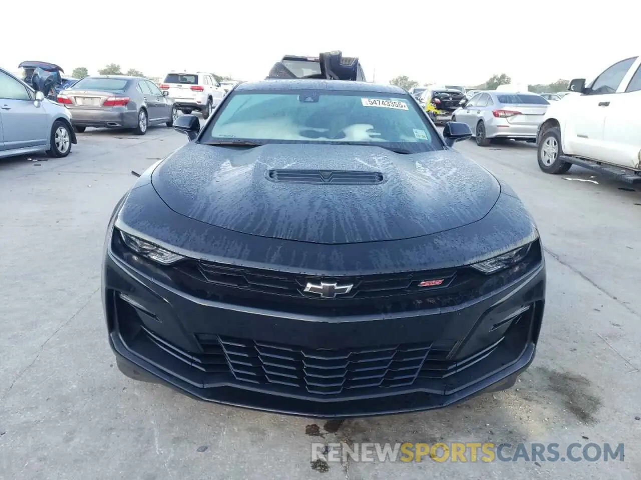 5 fotografías del automóvil dañado 1G1FH1R70N0112340 CHEVROLET CAMARO 2022