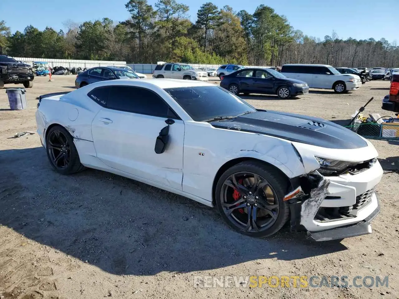 4 fotografías del automóvil dañado 1G1FH1R73N0135465 CHEVROLET CAMARO 2022