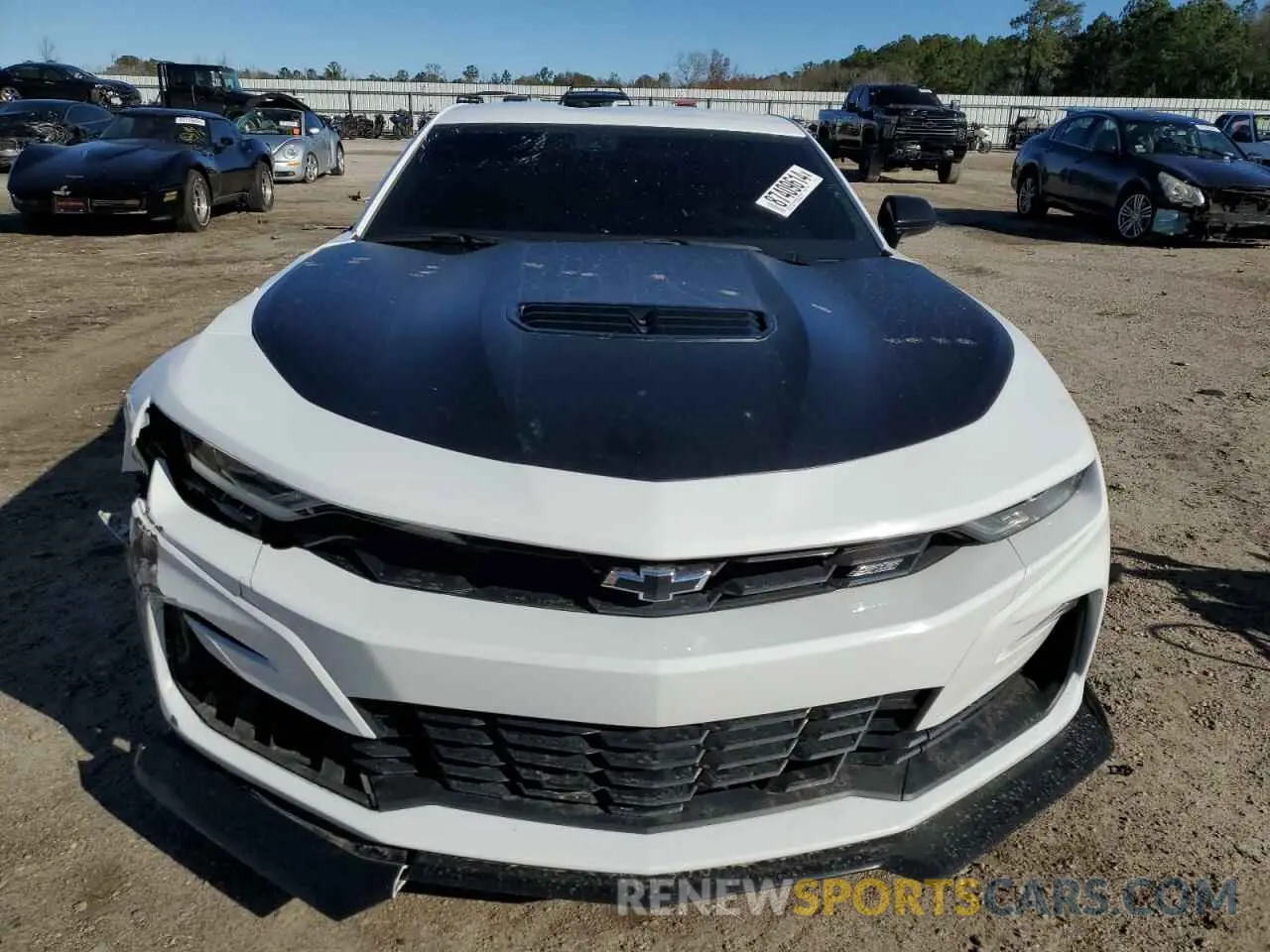 5 fotografías del automóvil dañado 1G1FH1R73N0135465 CHEVROLET CAMARO 2022
