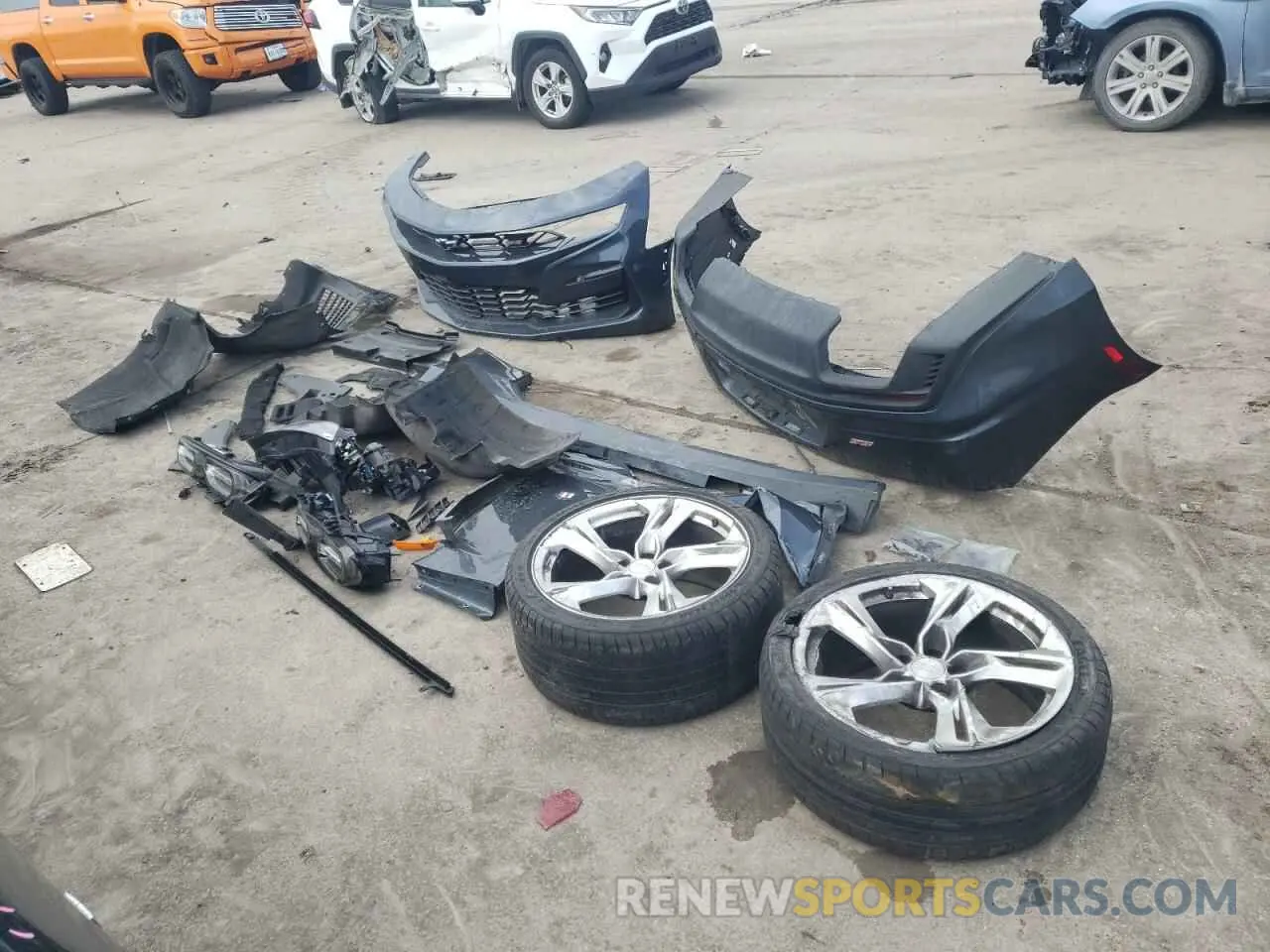 12 fotografías del automóvil dañado 1G1FH1R76N0104341 CHEVROLET CAMARO 2022