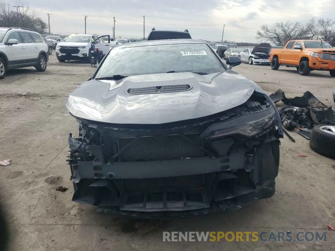5 fotografías del automóvil dañado 1G1FH1R76N0104341 CHEVROLET CAMARO 2022