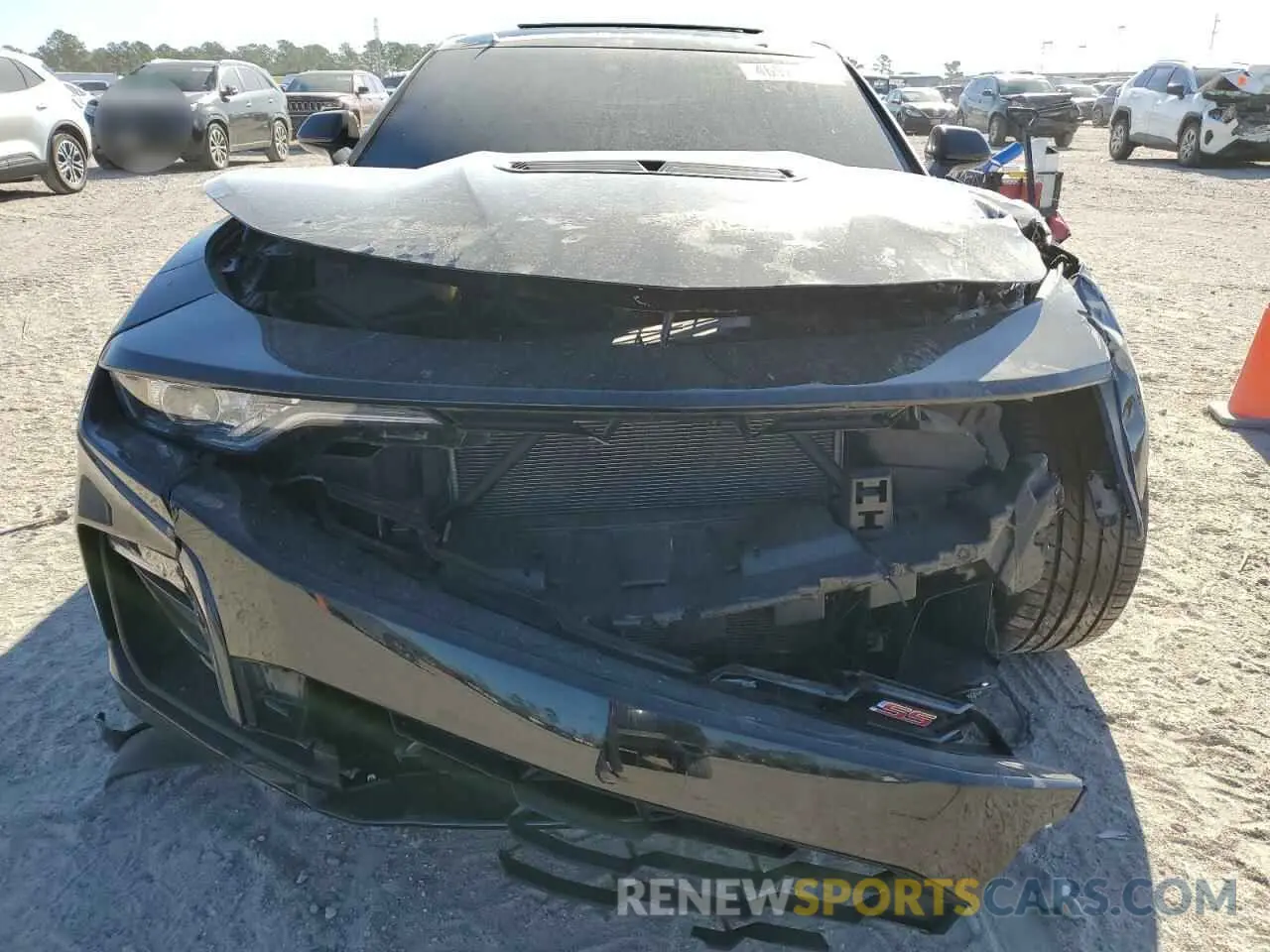 5 fotografías del automóvil dañado 1G1FH1R77N0103733 CHEVROLET CAMARO 2022