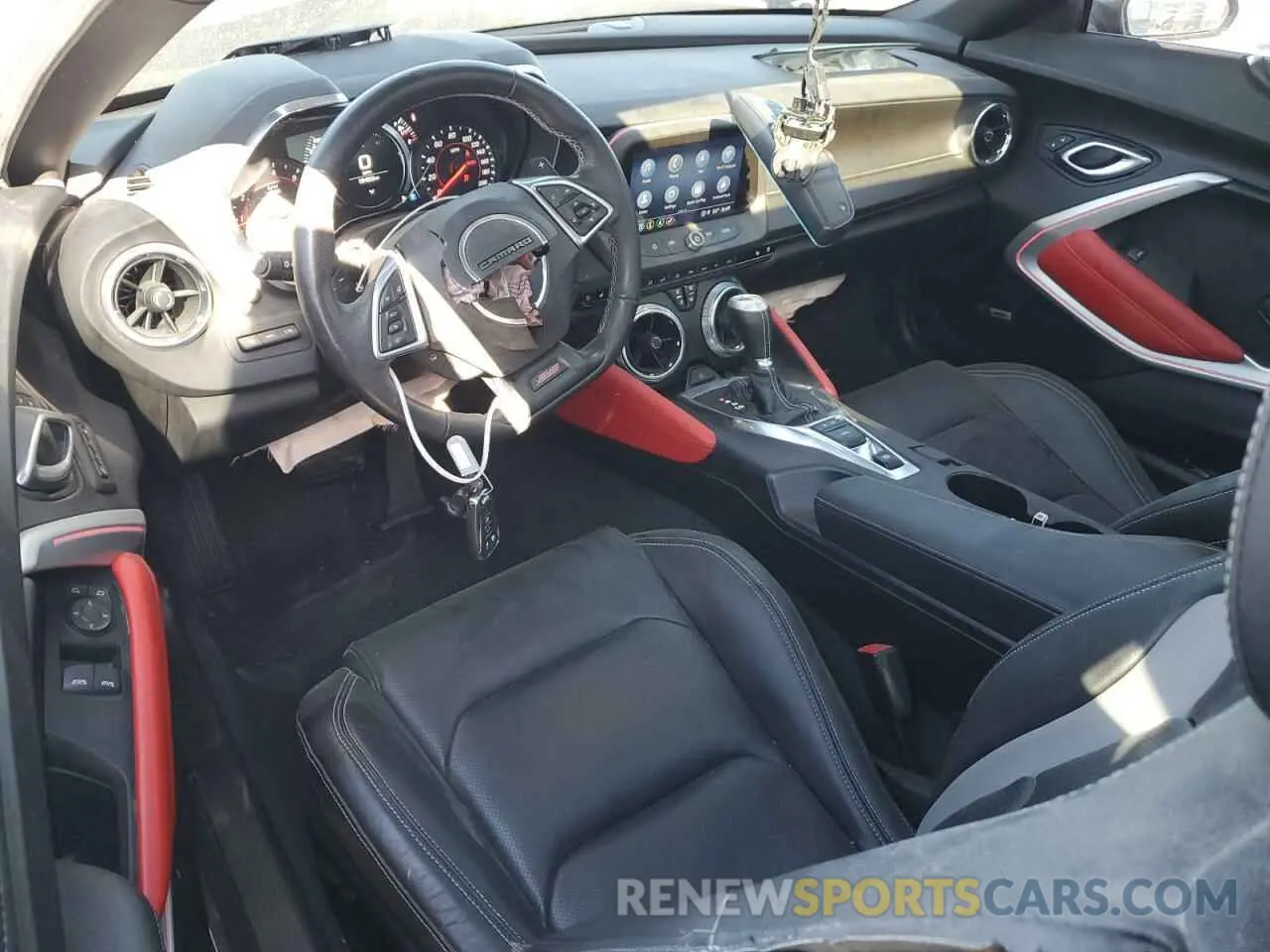 8 fotografías del automóvil dañado 1G1FH1R77N0103733 CHEVROLET CAMARO 2022