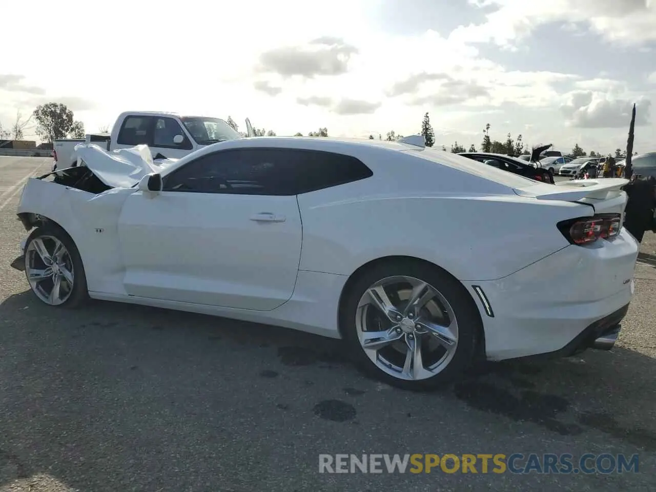 2 fotografías del automóvil dañado 1G1FH1R79N0102969 CHEVROLET CAMARO 2022