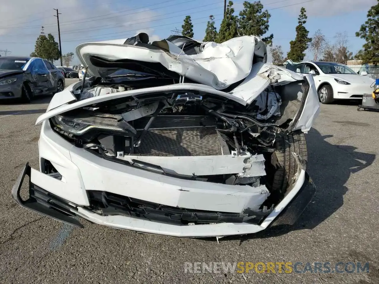 5 fotografías del automóvil dañado 1G1FH1R79N0102969 CHEVROLET CAMARO 2022