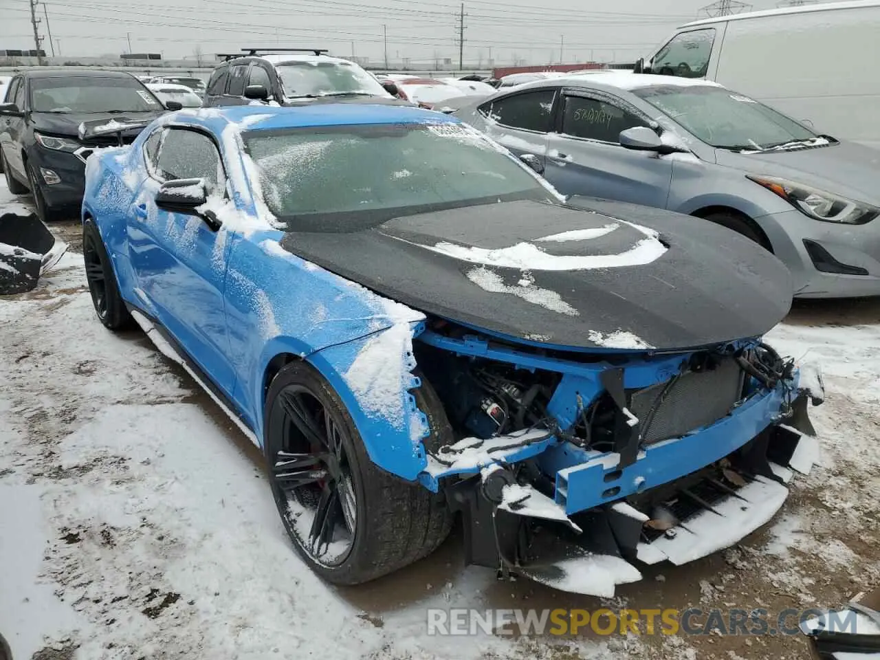 4 fotografías del automóvil dañado 1G1FJ1R69N0128290 CHEVROLET CAMARO 2022
