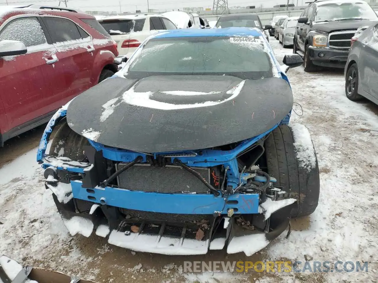 5 fotografías del automóvil dañado 1G1FJ1R69N0128290 CHEVROLET CAMARO 2022