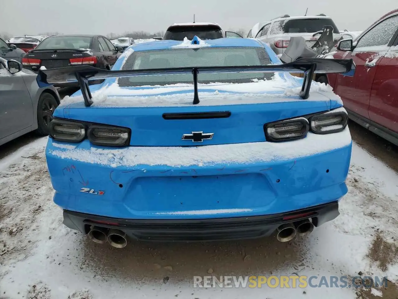 6 fotografías del automóvil dañado 1G1FJ1R69N0128290 CHEVROLET CAMARO 2022