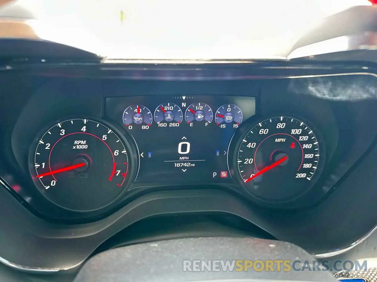8 fotografías del automóvil dañado 1G1FK1R63N0122921 CHEVROLET CAMARO 2022