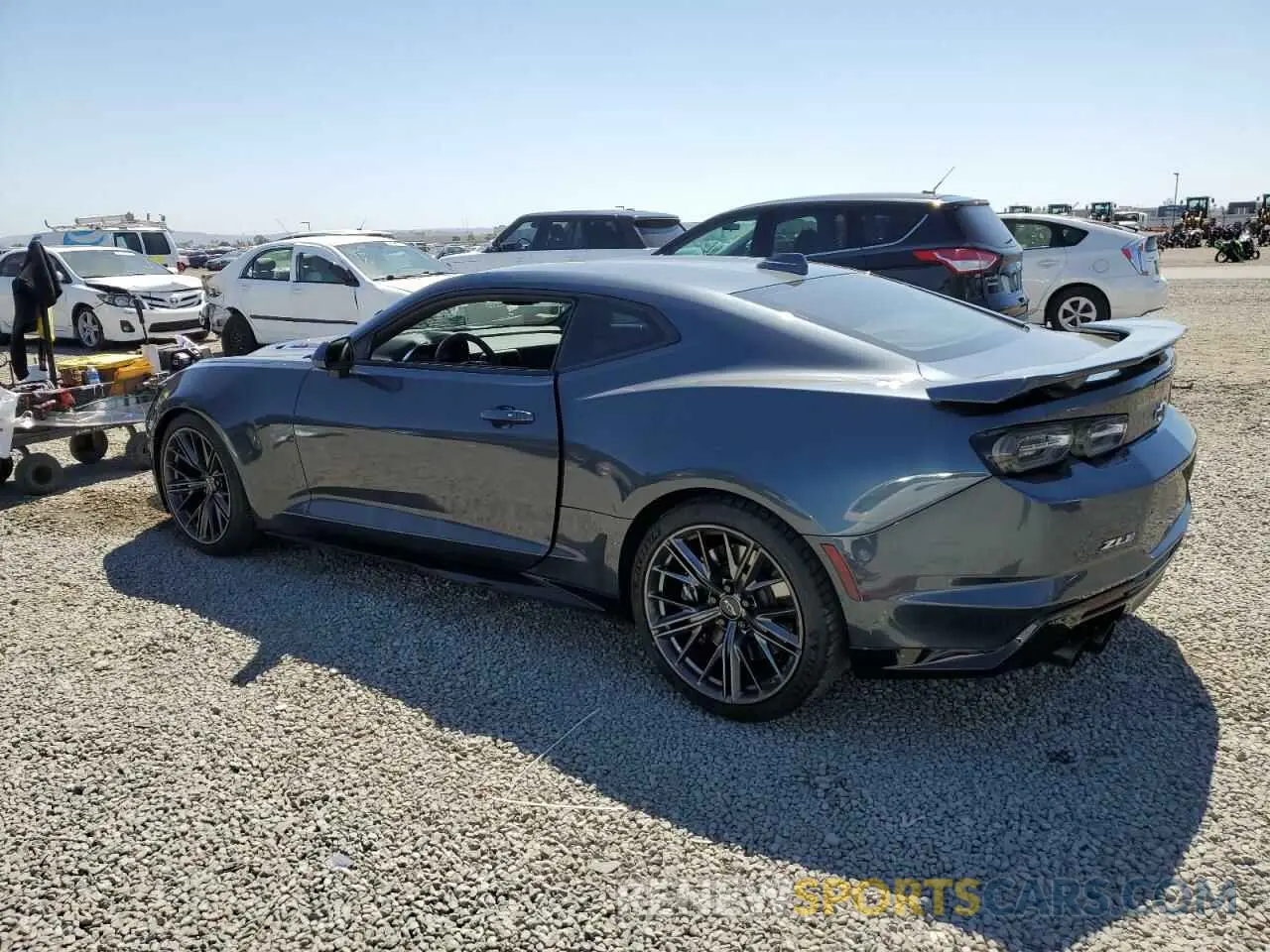 2 fotografías del automóvil dañado 1G1FK1R65N0101410 CHEVROLET CAMARO 2022