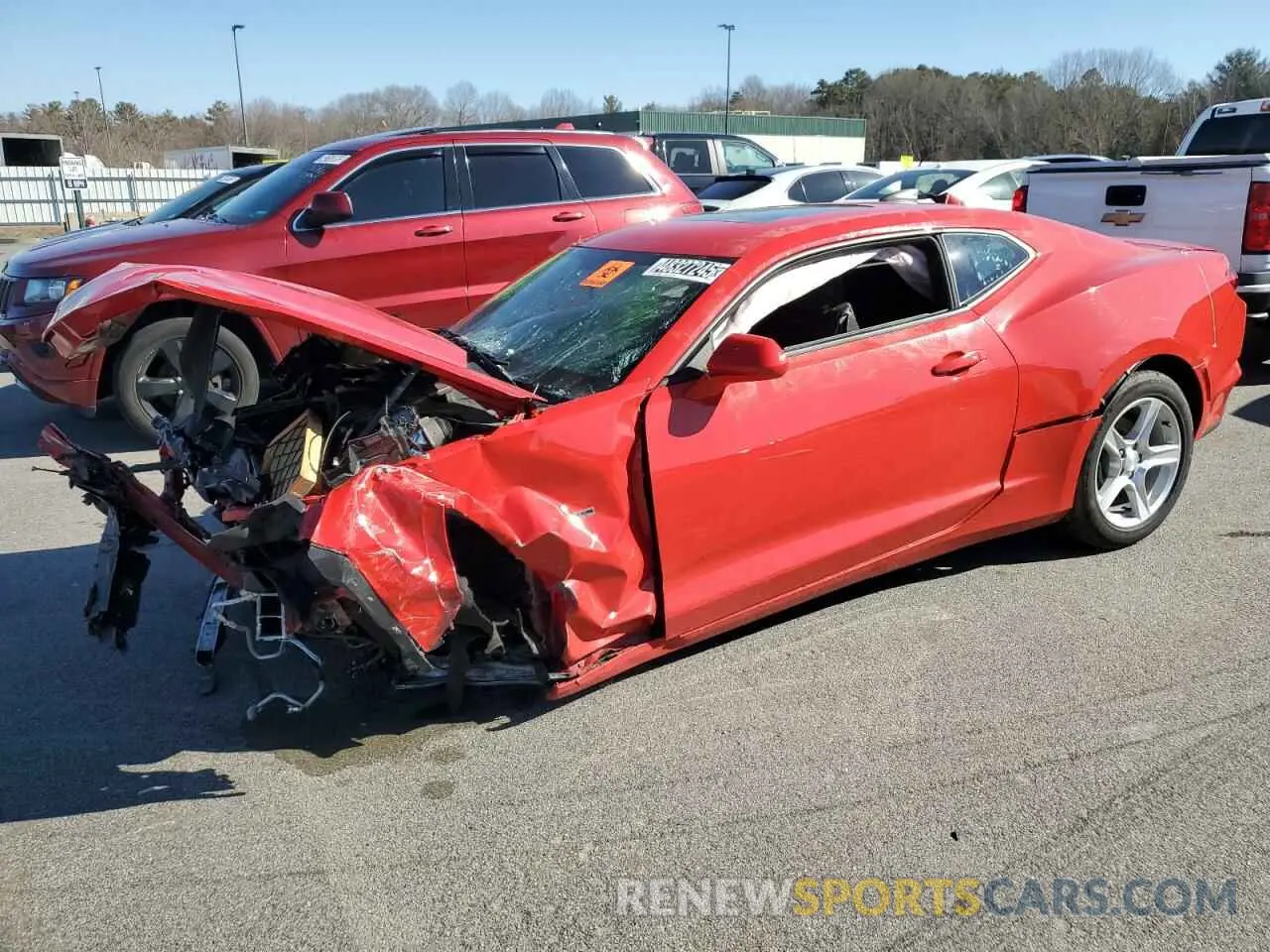 1 fotografías del automóvil dañado 1G1FB1RX2P0159020 CHEVROLET CAMARO 2023