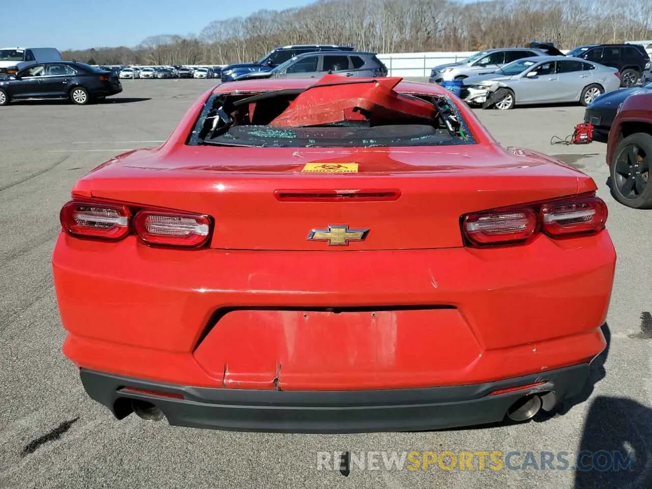 6 fotografías del automóvil dañado 1G1FB1RX2P0159020 CHEVROLET CAMARO 2023