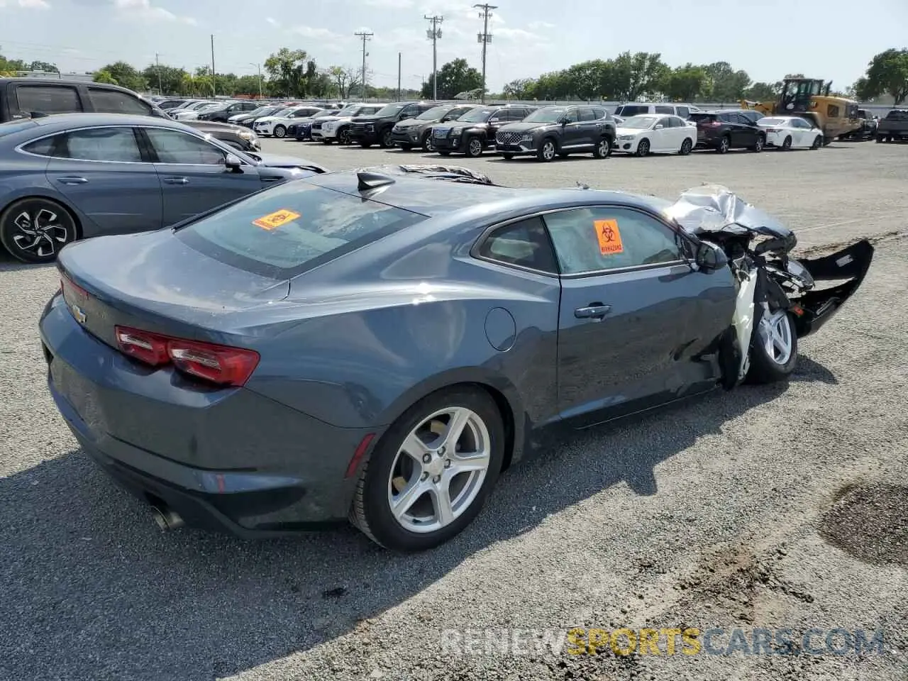 3 fotografías del automóvil dañado 1G1FB1RX4P0150190 CHEVROLET CAMARO 2023