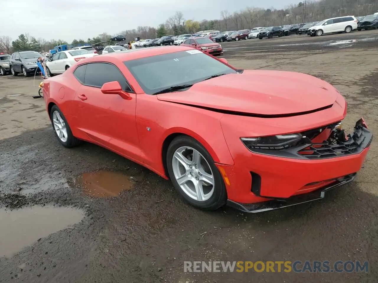 4 fotografías del automóvil dañado 1G1FB1RX7P0148899 CHEVROLET CAMARO 2023