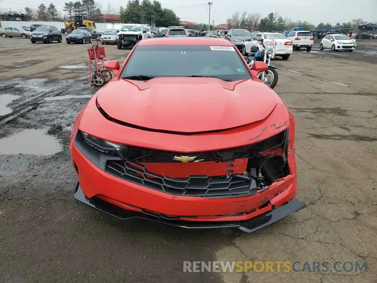 5 fotografías del automóvil dañado 1G1FB1RX7P0148899 CHEVROLET CAMARO 2023