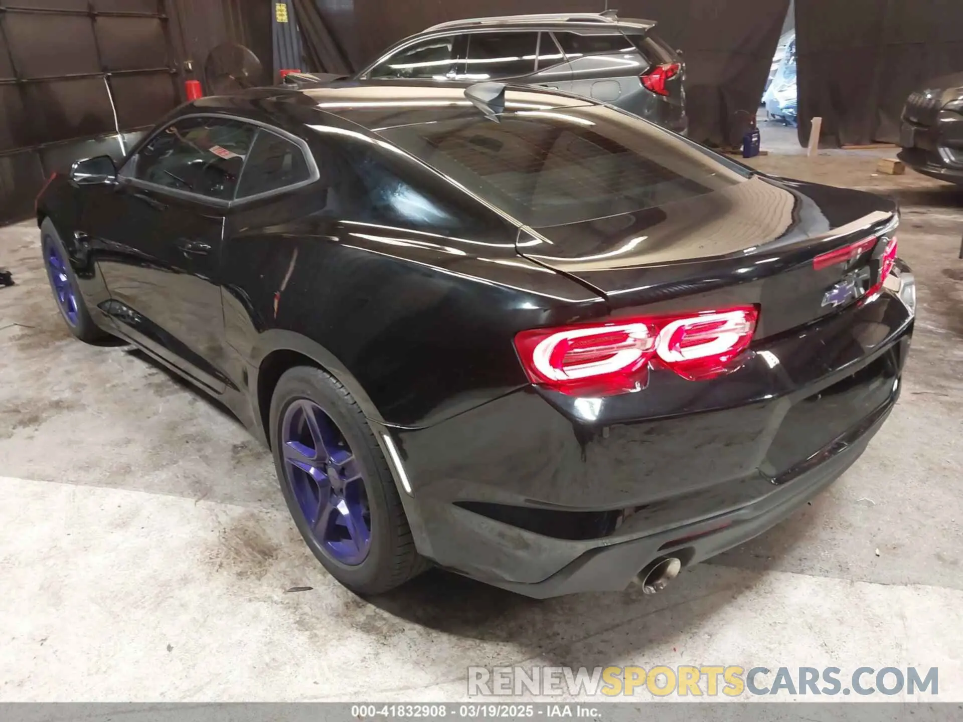 3 fotografías del automóvil dañado 1G1FB1RX9P0143512 CHEVROLET CAMARO 2023