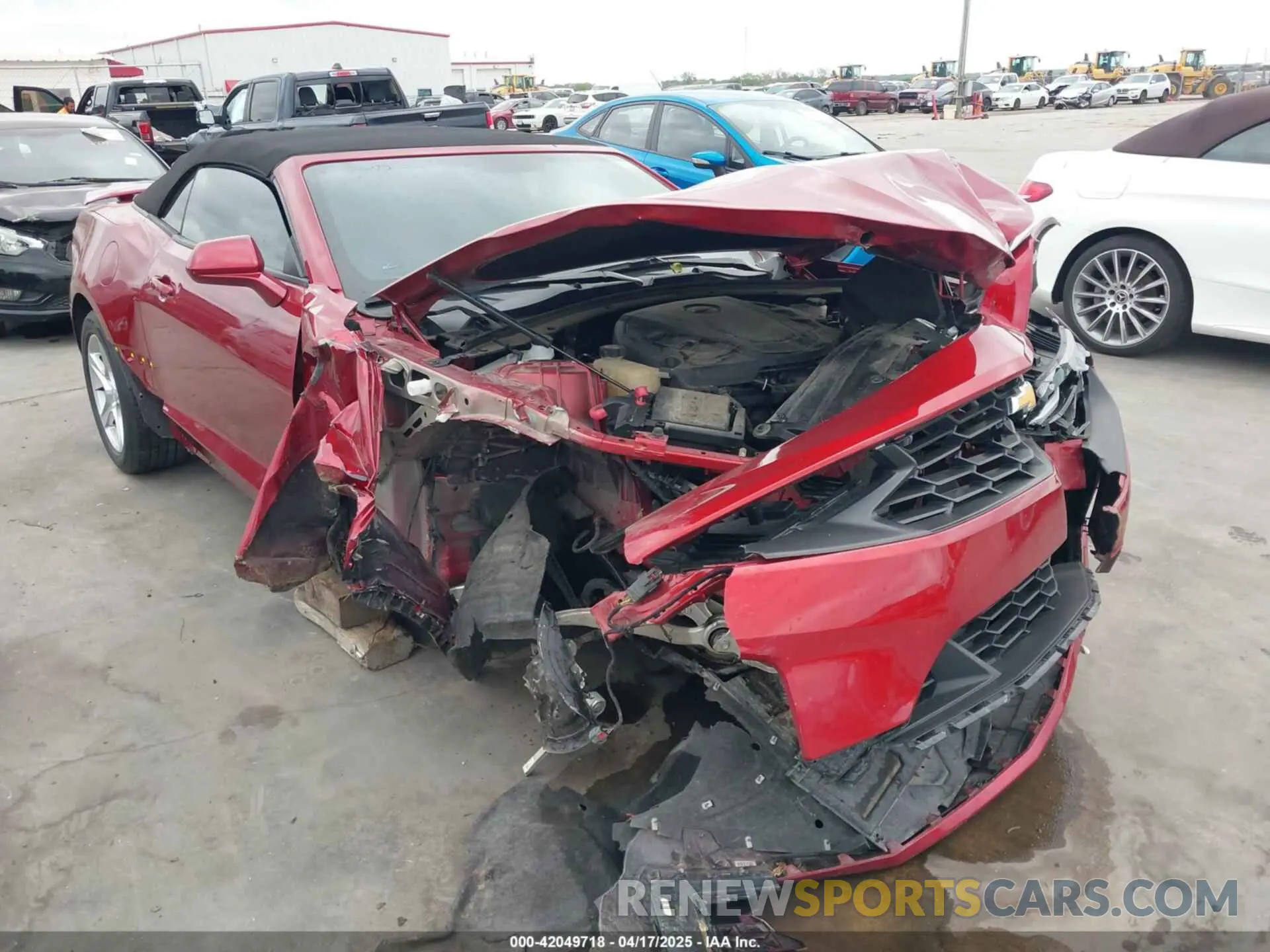 1 fotografías del automóvil dañado 1G1FB3DS1P0106557 CHEVROLET CAMARO 2023