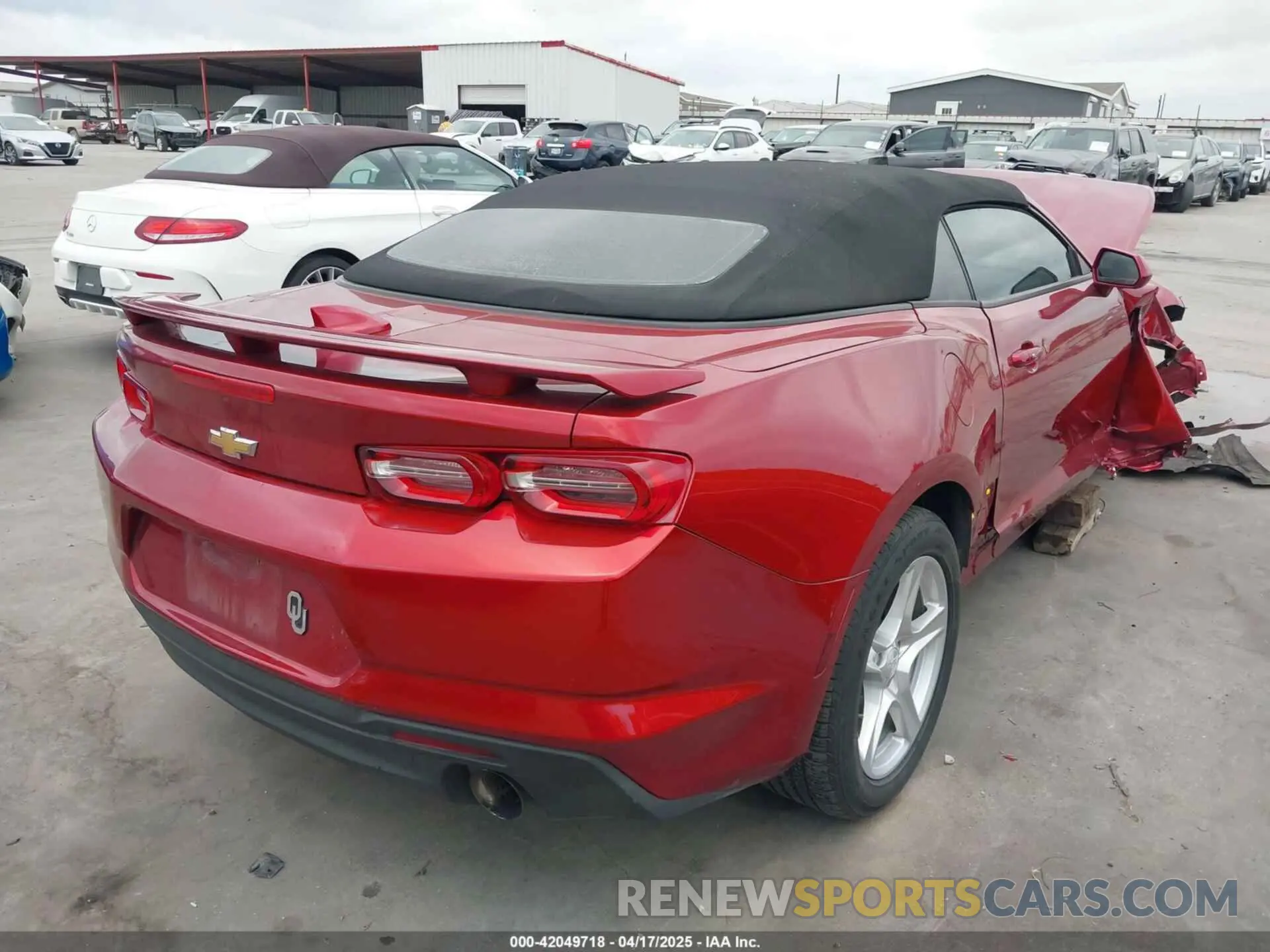 4 fotografías del automóvil dañado 1G1FB3DS1P0106557 CHEVROLET CAMARO 2023