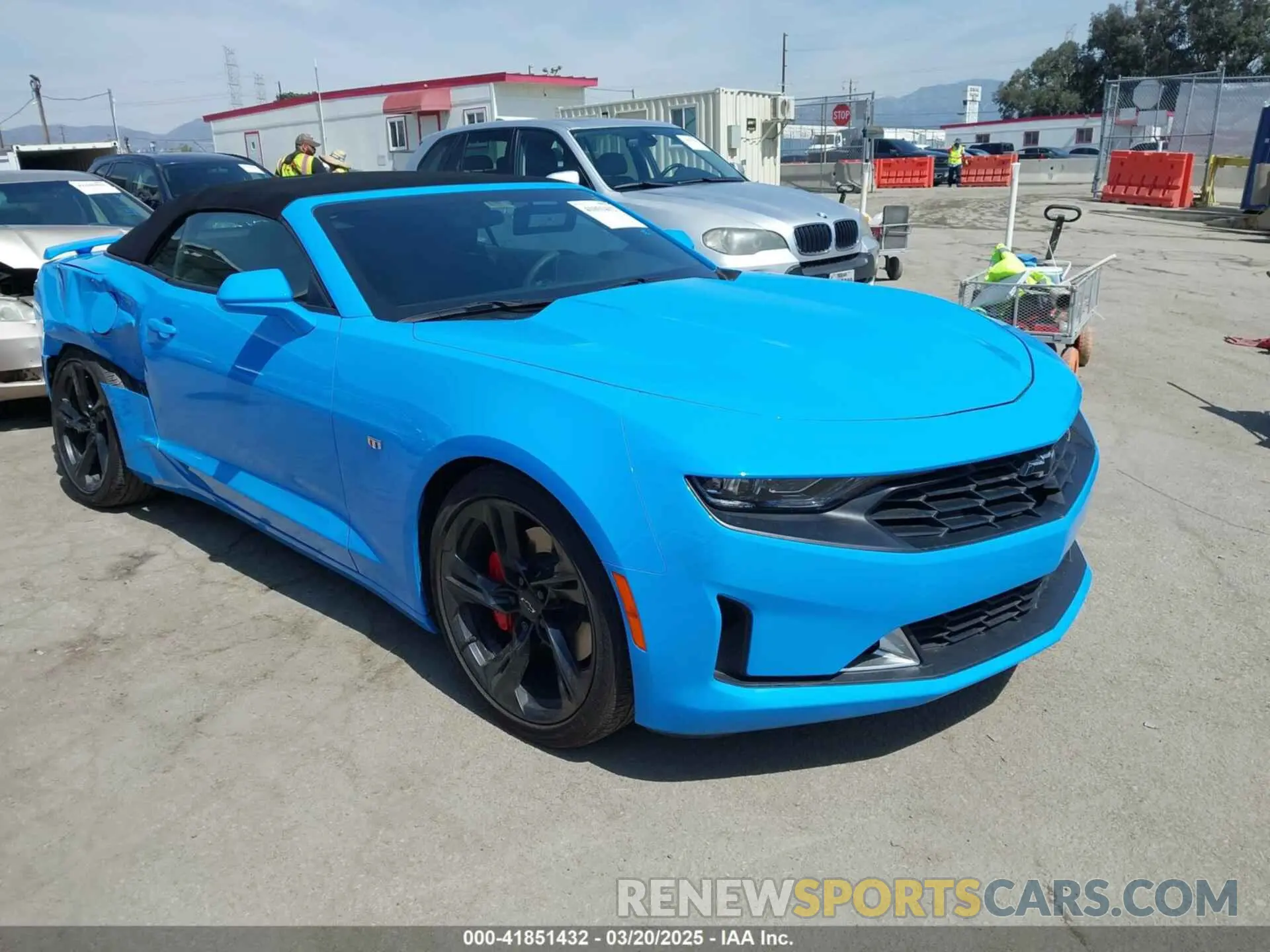 1 fotografías del automóvil dañado 1G1FB3DS5P0114158 CHEVROLET CAMARO 2023