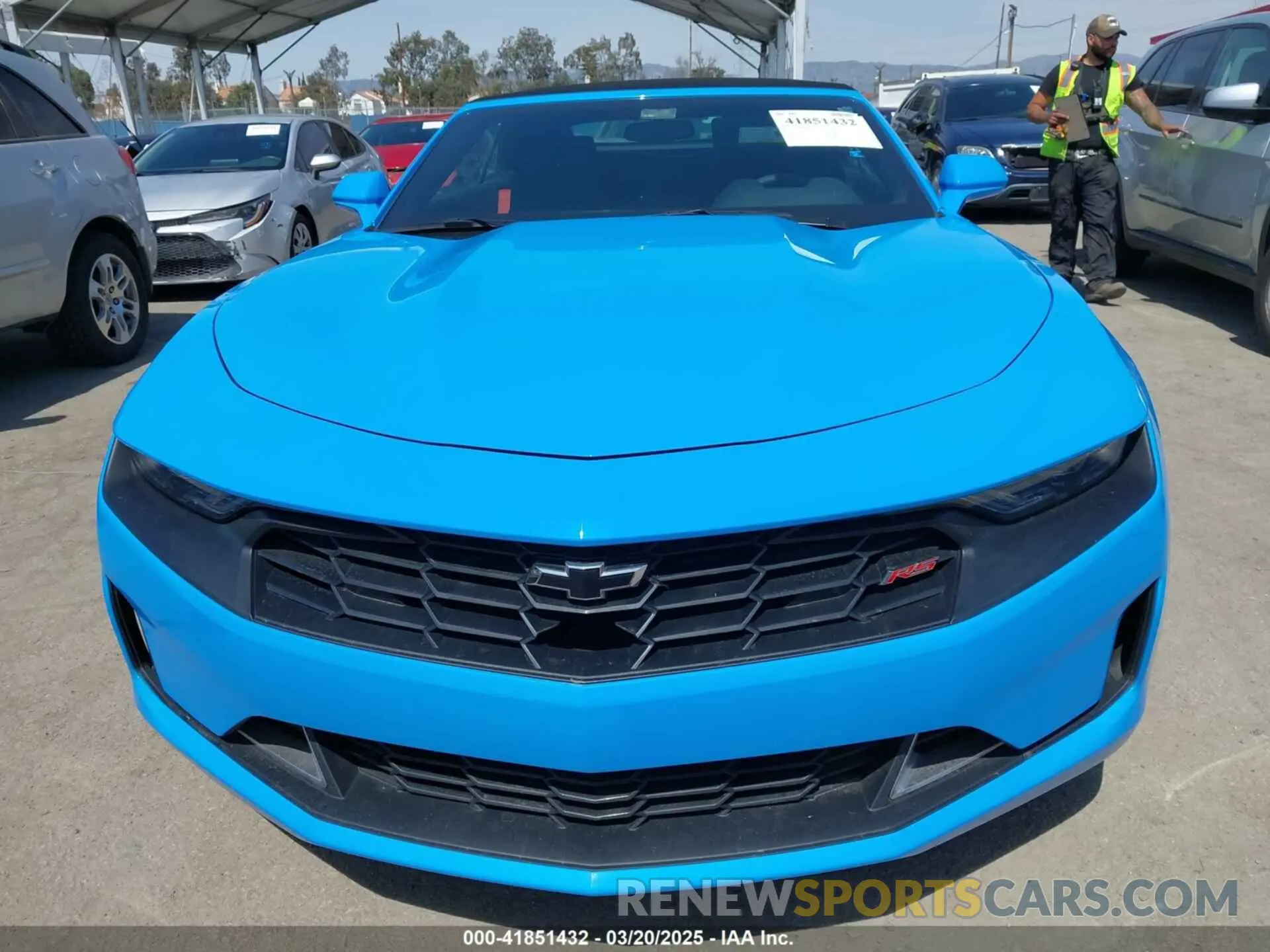12 fotografías del automóvil dañado 1G1FB3DS5P0114158 CHEVROLET CAMARO 2023