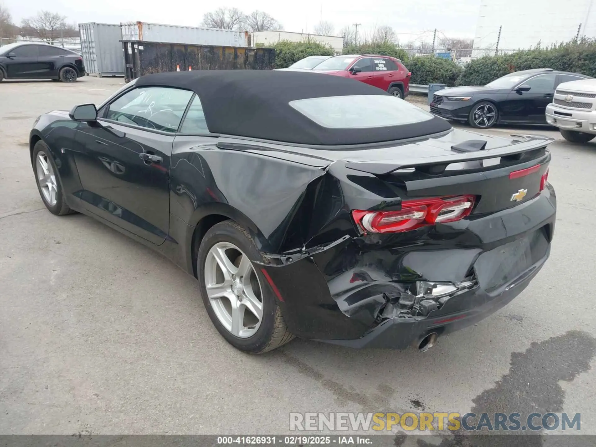 3 fotografías del automóvil dañado 1G1FB3DS5P0131350 CHEVROLET CAMARO 2023