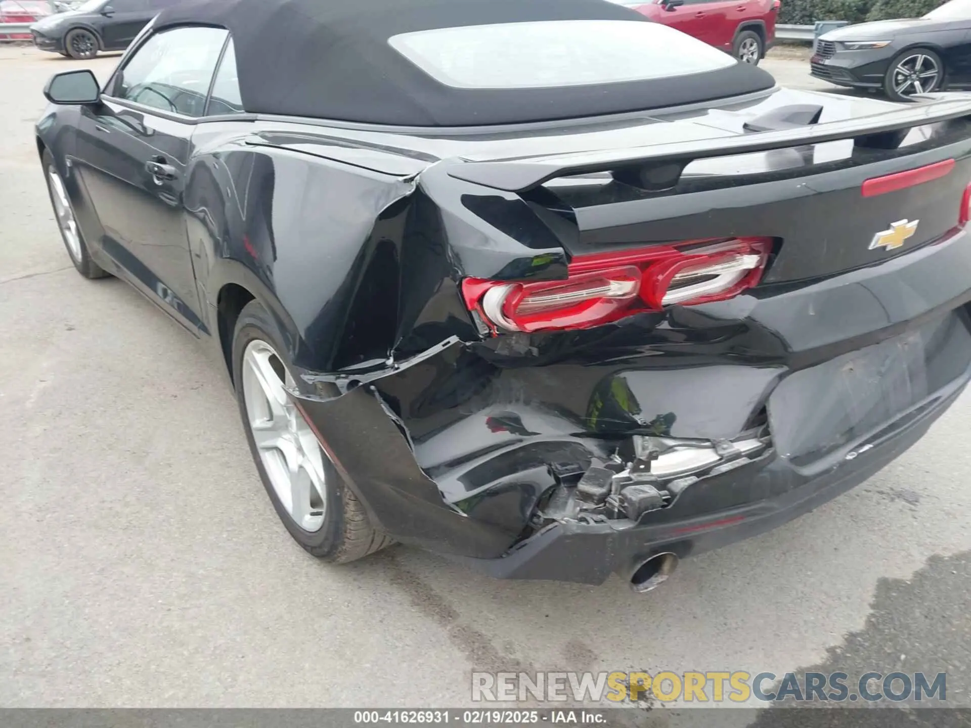 6 fotografías del automóvil dañado 1G1FB3DS5P0131350 CHEVROLET CAMARO 2023