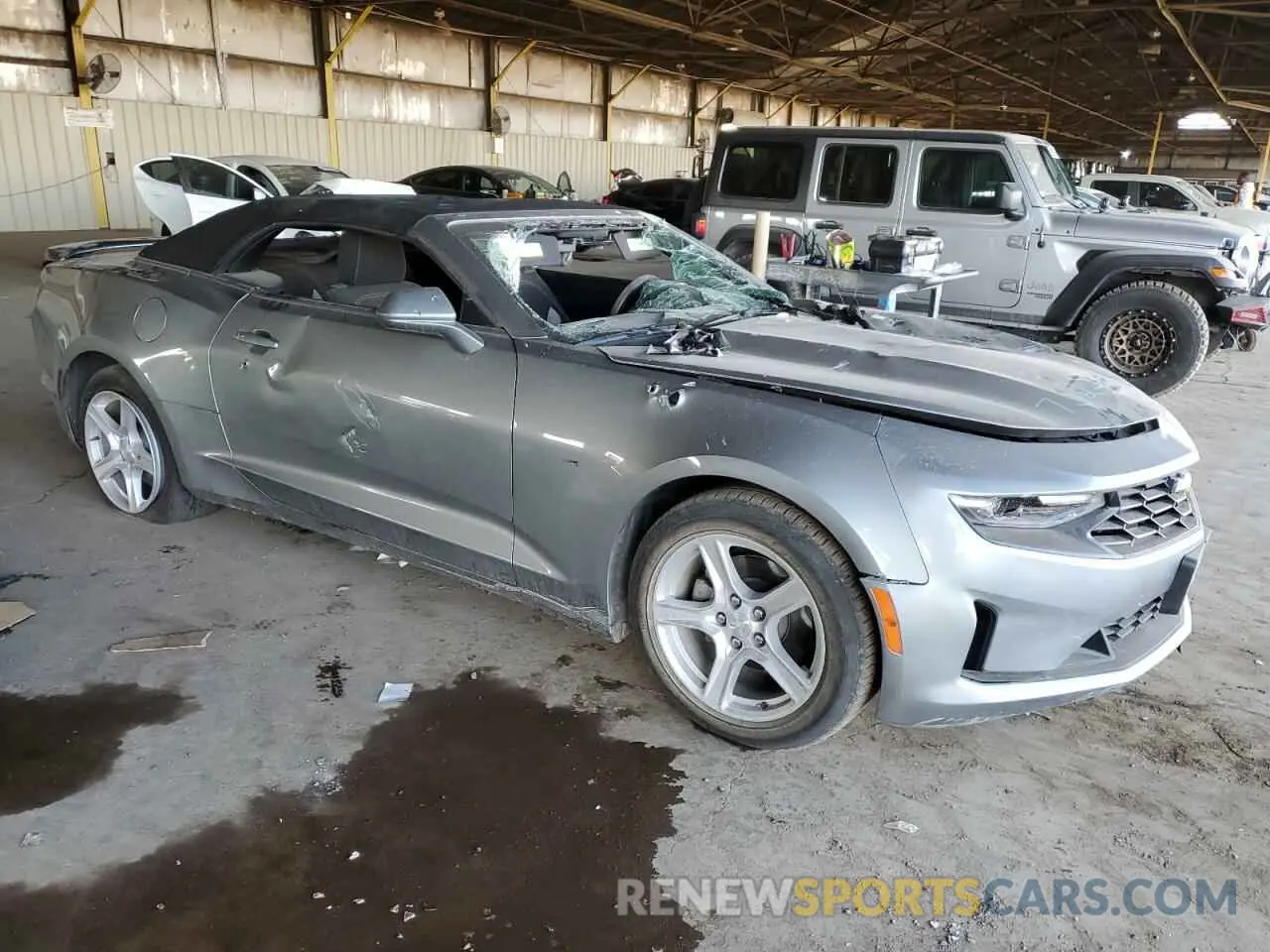 4 fotografías del automóvil dañado 1G1FB3DX4P0149219 CHEVROLET CAMARO 2023
