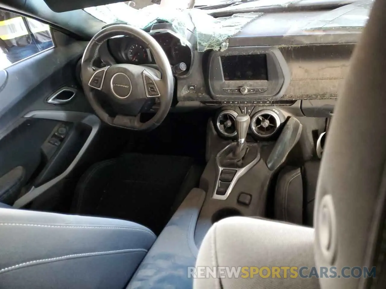 8 fotografías del automóvil dañado 1G1FB3DX4P0149219 CHEVROLET CAMARO 2023