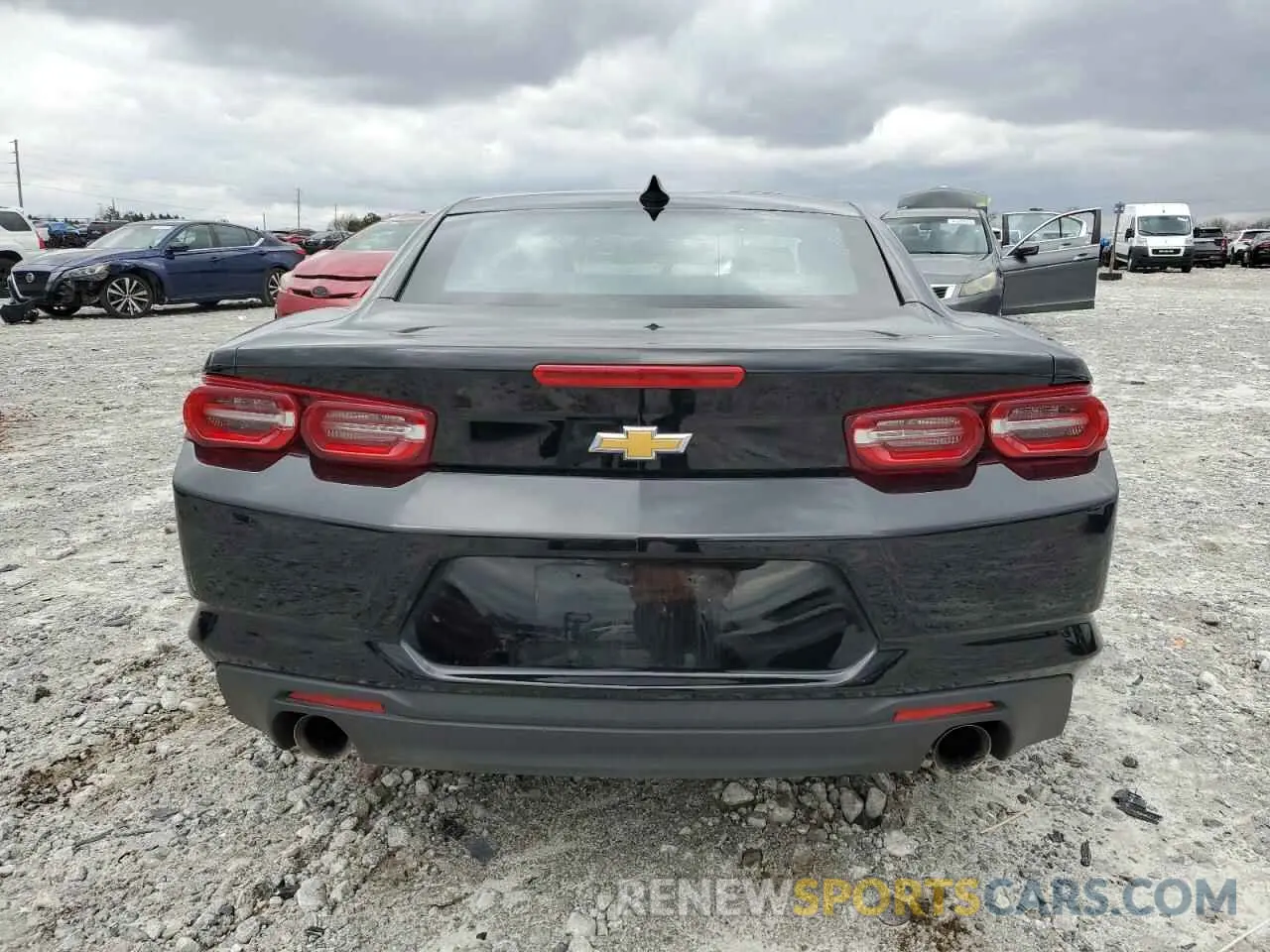 6 fotografías del automóvil dañado 1G1FD1RS2P0124993 CHEVROLET CAMARO 2023