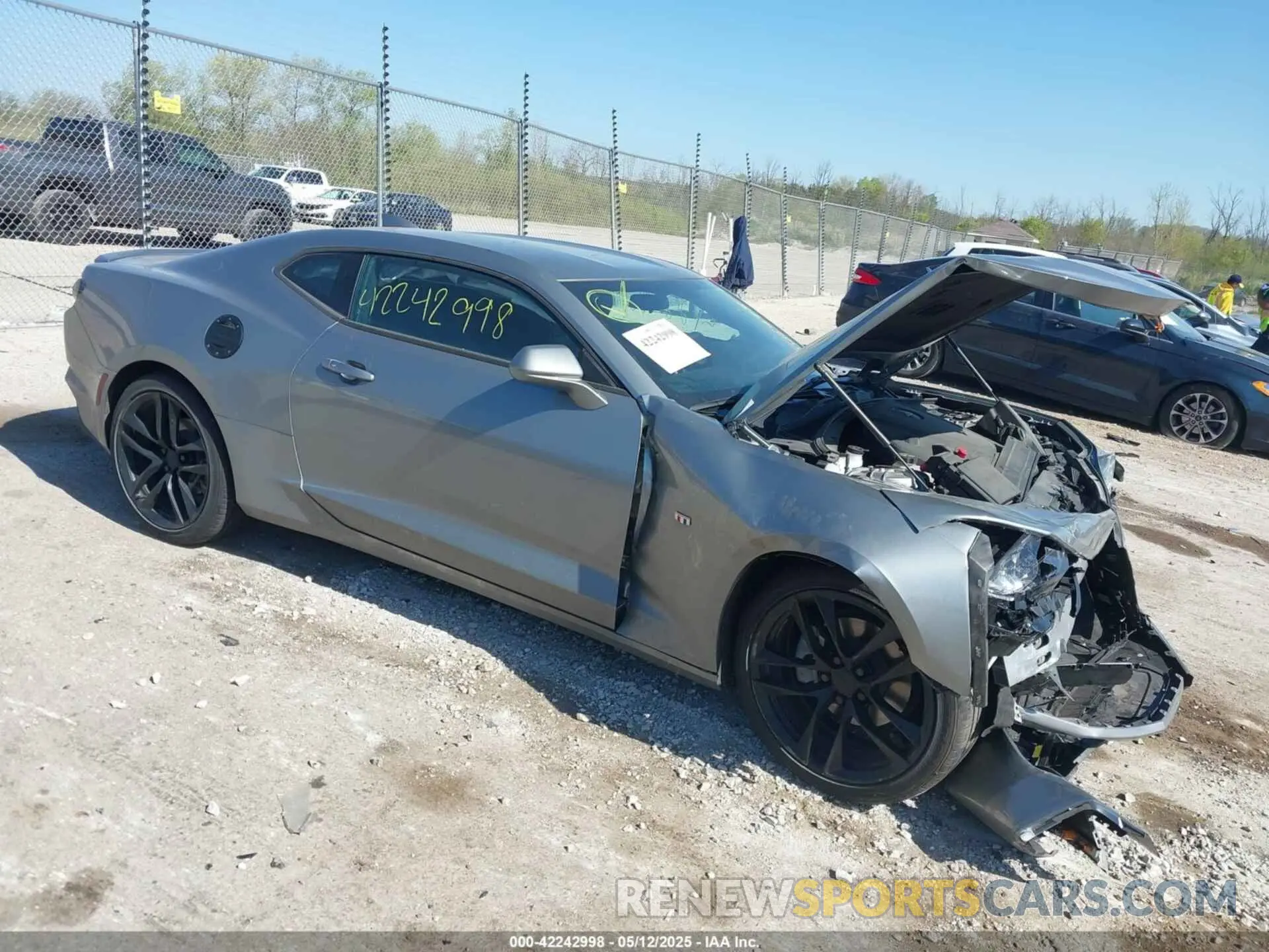 1 fotografías del automóvil dañado 1G1FD1RS7P0155009 CHEVROLET CAMARO 2023