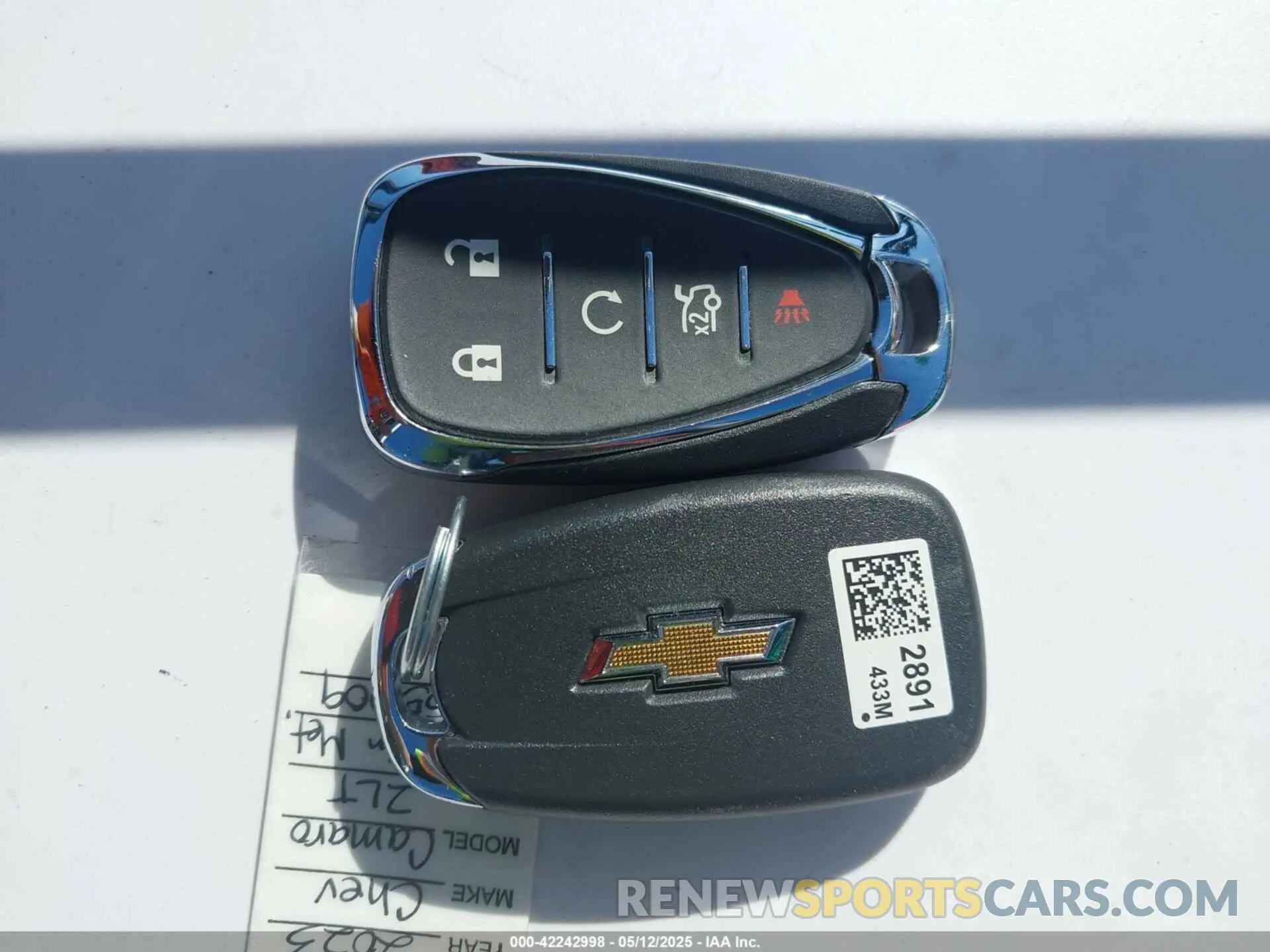 11 fotografías del automóvil dañado 1G1FD1RS7P0155009 CHEVROLET CAMARO 2023